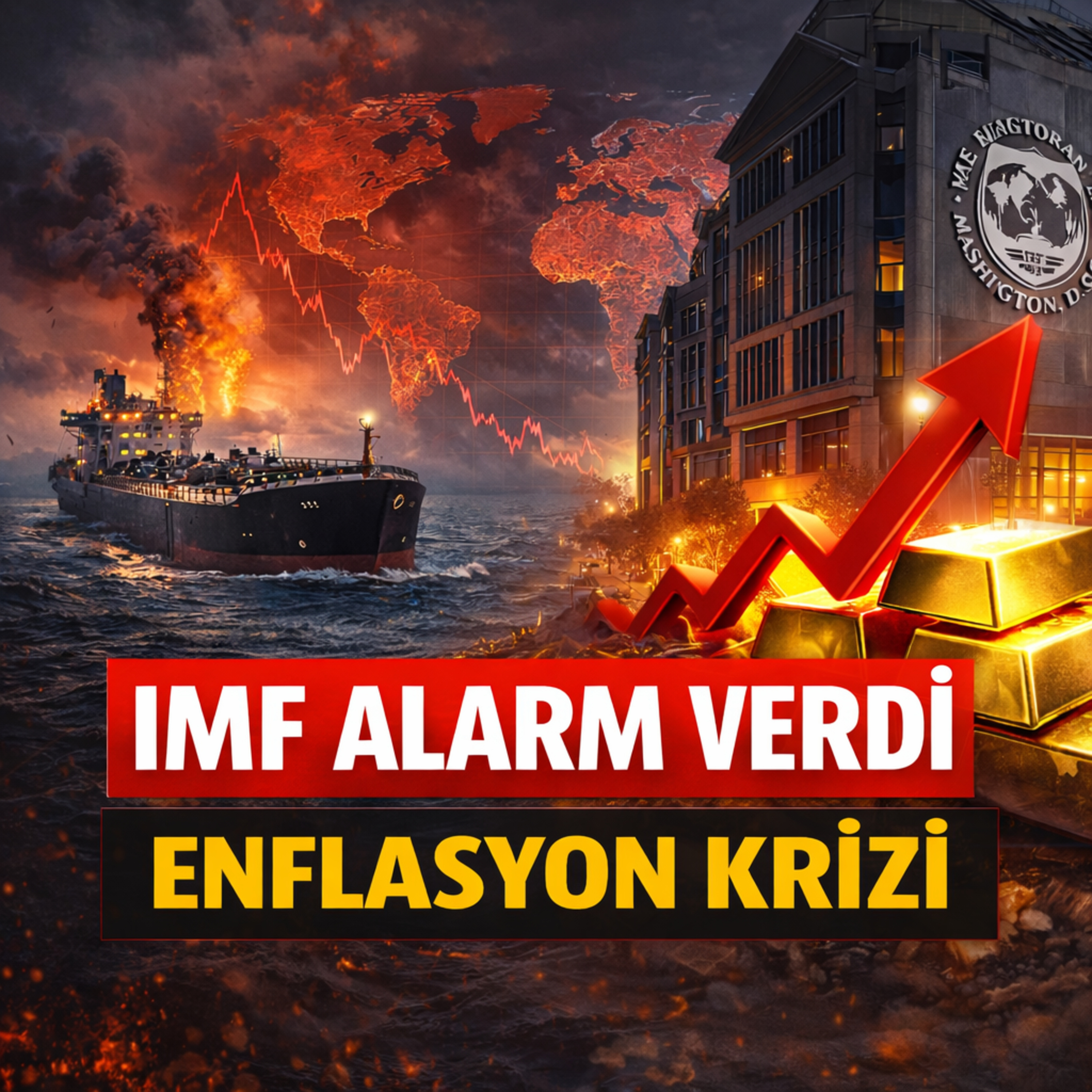 IMF Alarm Verdi: İran Savaşı Dünyayı Enflasyon Krizine mi Sürüklüyor? Petrol, Altın ve Piyasalar episode artwork