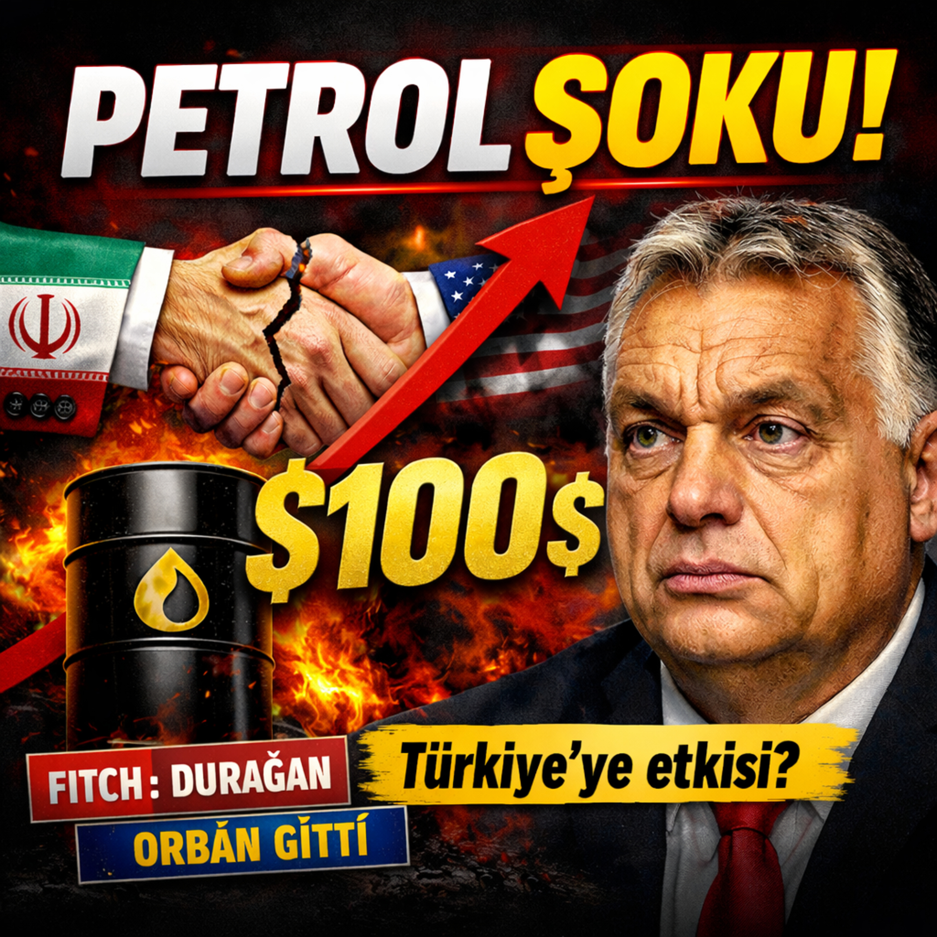 İran-ABD Görüşmeleri Çöktü | Petrol 100 Doları Aştı, Fitch’ten Türkiye’ye Fren: 13 Nisan 2026 episode artwork