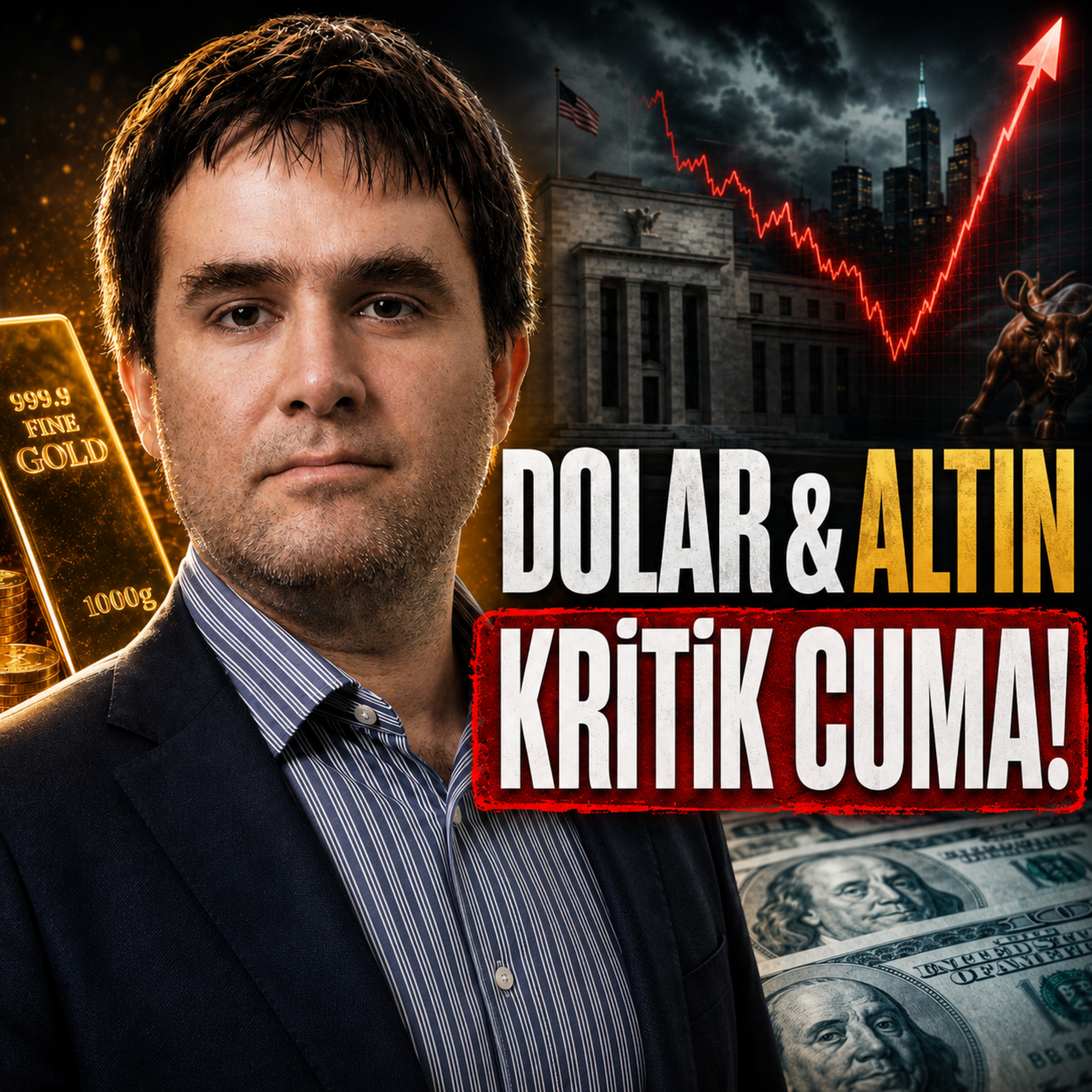 DOLAR VE ALTINDA KRİTİK GÜN: Fed Konuşacak, Türkiye’de Kur Riski Yeniden Zirvede!