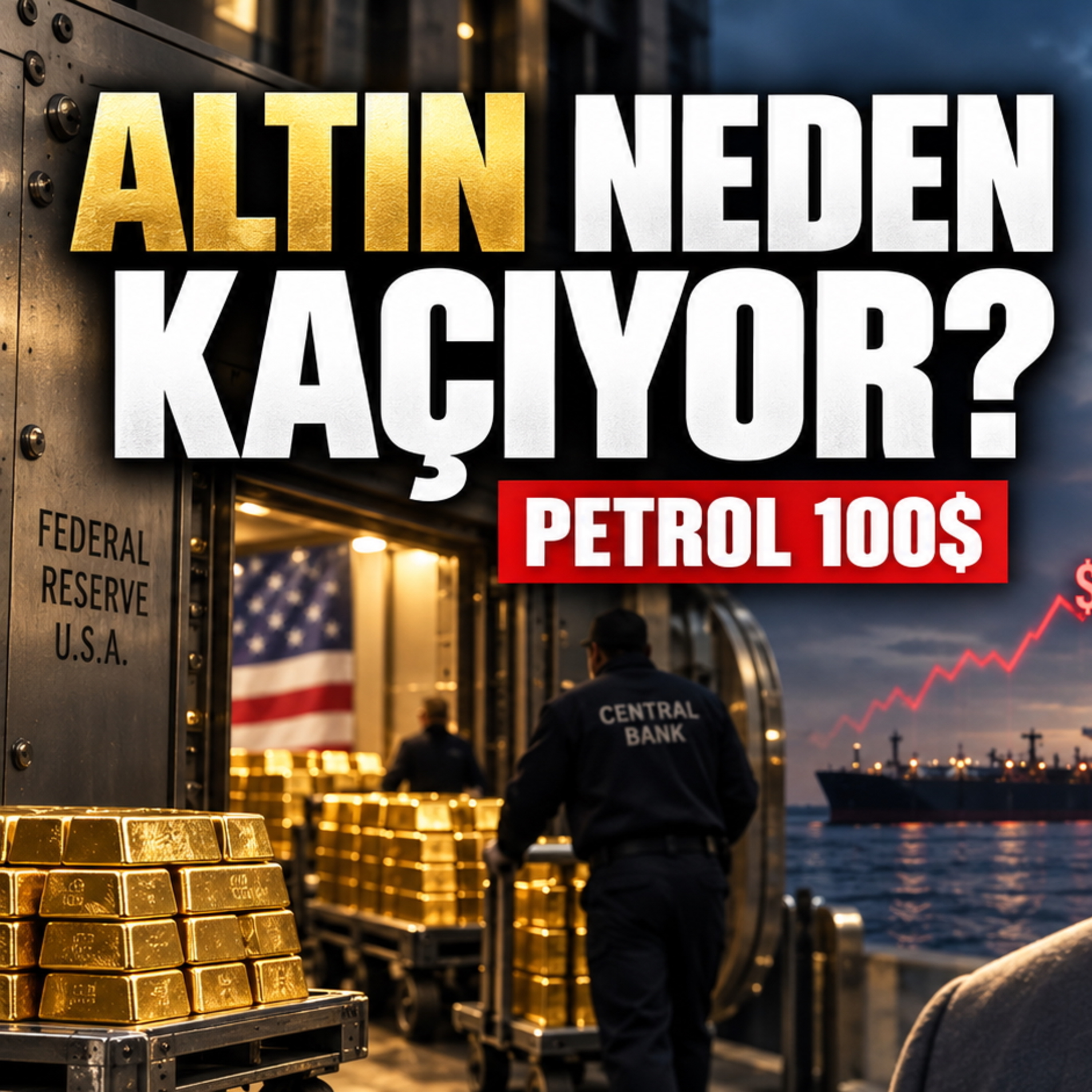 Altın Amerika’dan Kaçıyor mu? Petrol 100 Dolara Dayandı, Türkiye’de Kritik Faiz Haftası