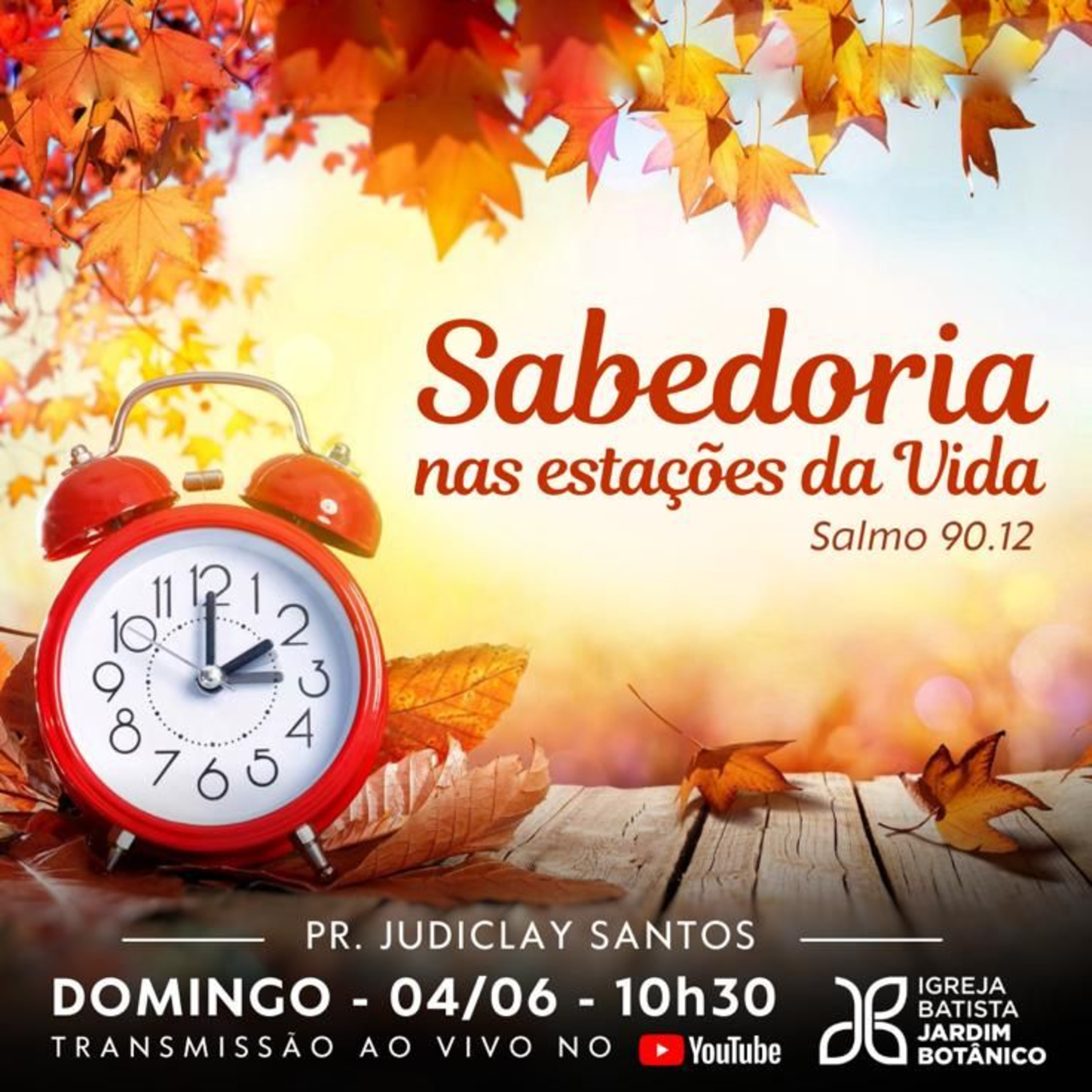 SABEDORIA NAS ESTAÇÕES DA VIDA - Salmo 90.12 episode artwork