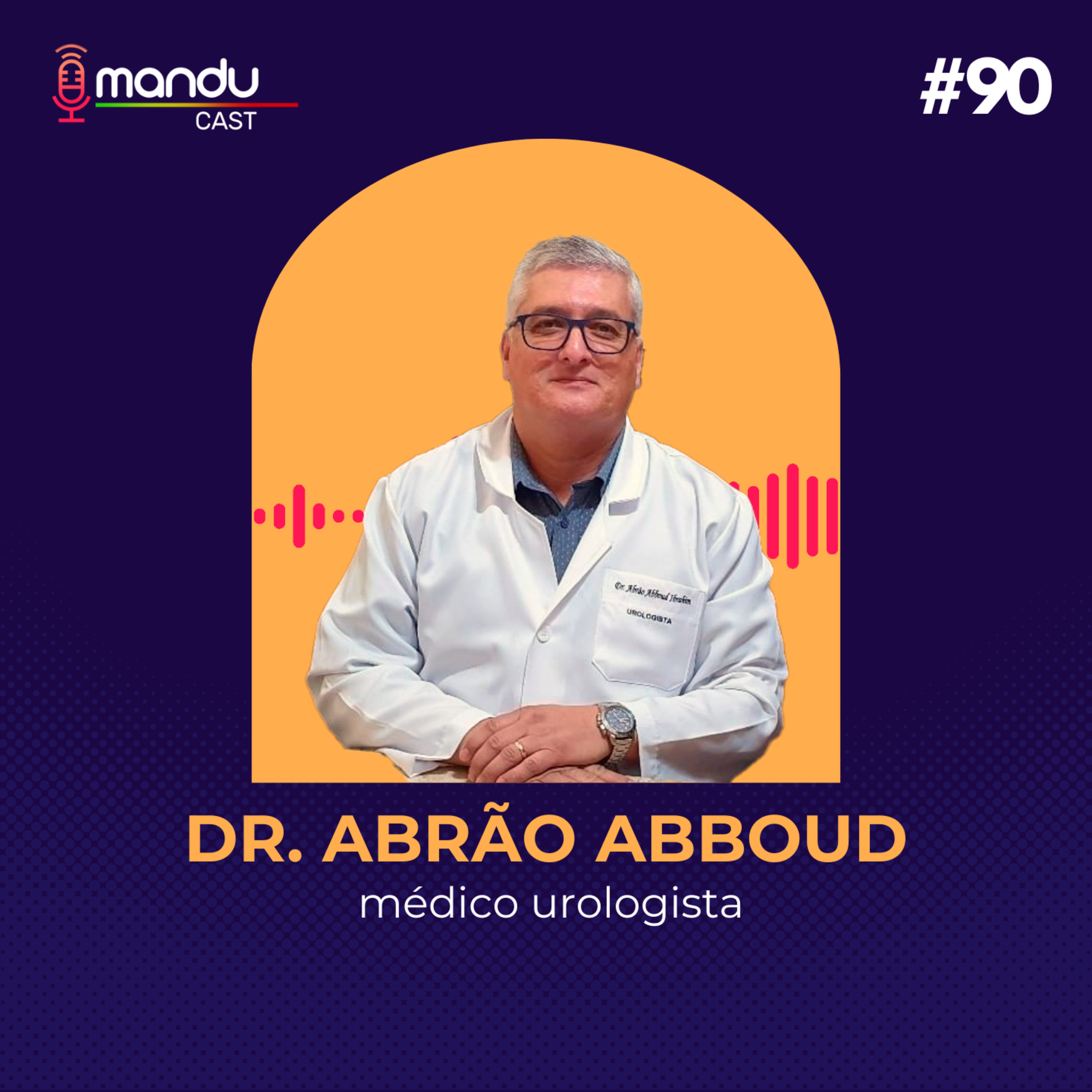 DR. ABRÃO ABBOUD IBRAHIM - MÉDICO UROLOGISTA - NOVEMBRO AZUL - Mandu Cast #90 episode artwork