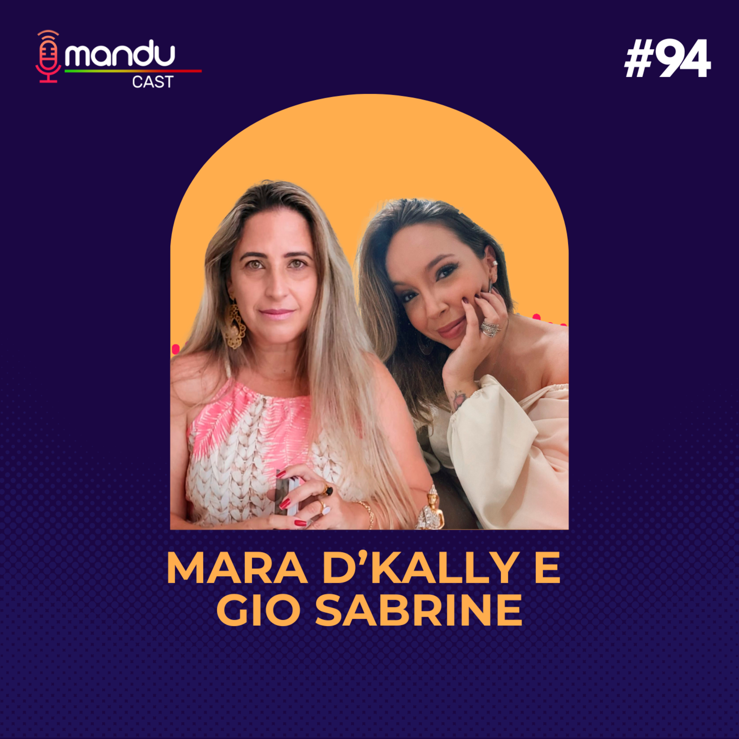 GIO SABRINE E MARA D'KALLY - PREVISÕES PARA 2025 DE ACORDO COM ASTROLOGIA E TAROT - Mandu Cast #94 episode artwork