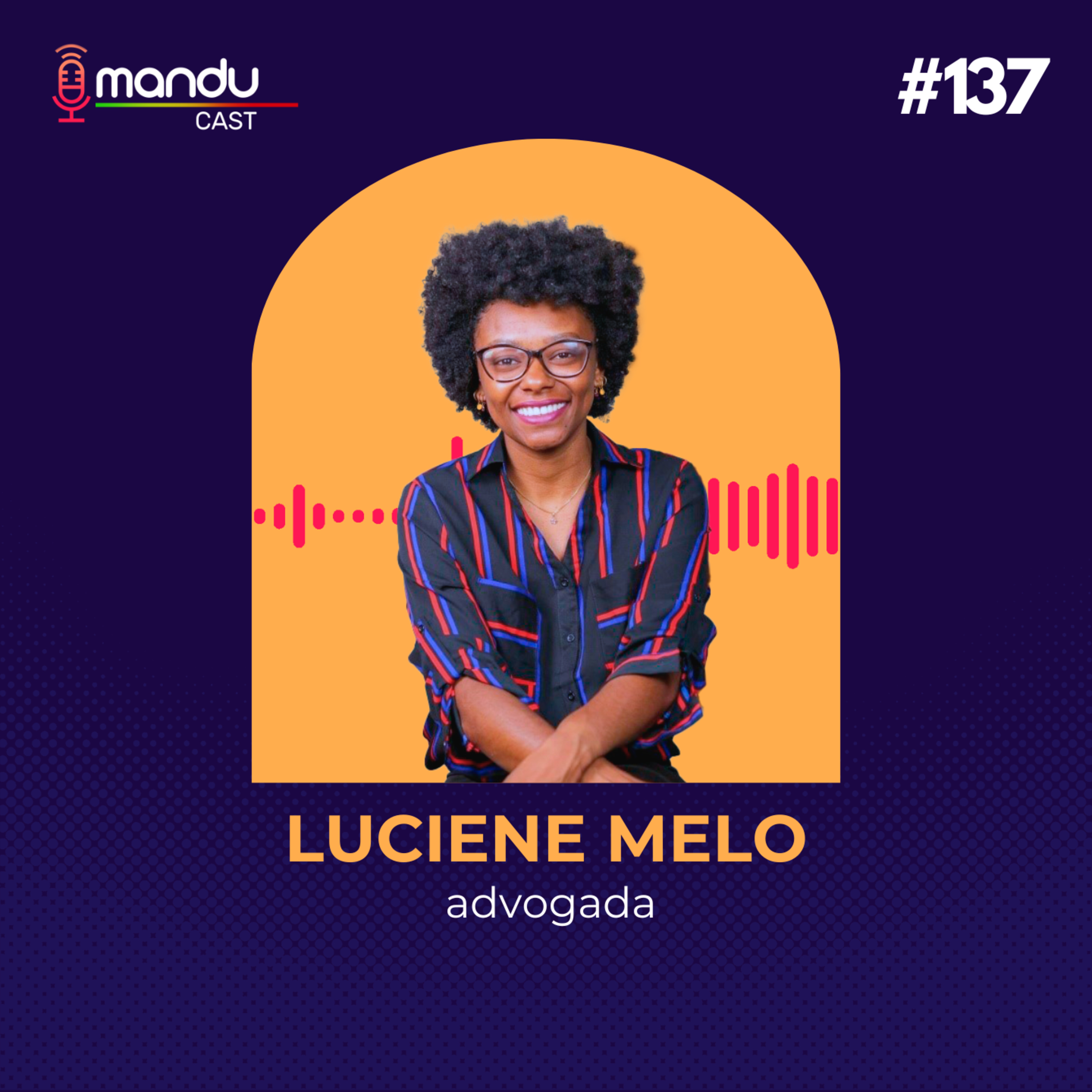 LUCIENE MELO - ADVOGADA, PRESIDENTE DA COMISSÃO DE PROMOÇÃO DA IGUALDADE RACIAL - Mandu Cast #137 episode artwork