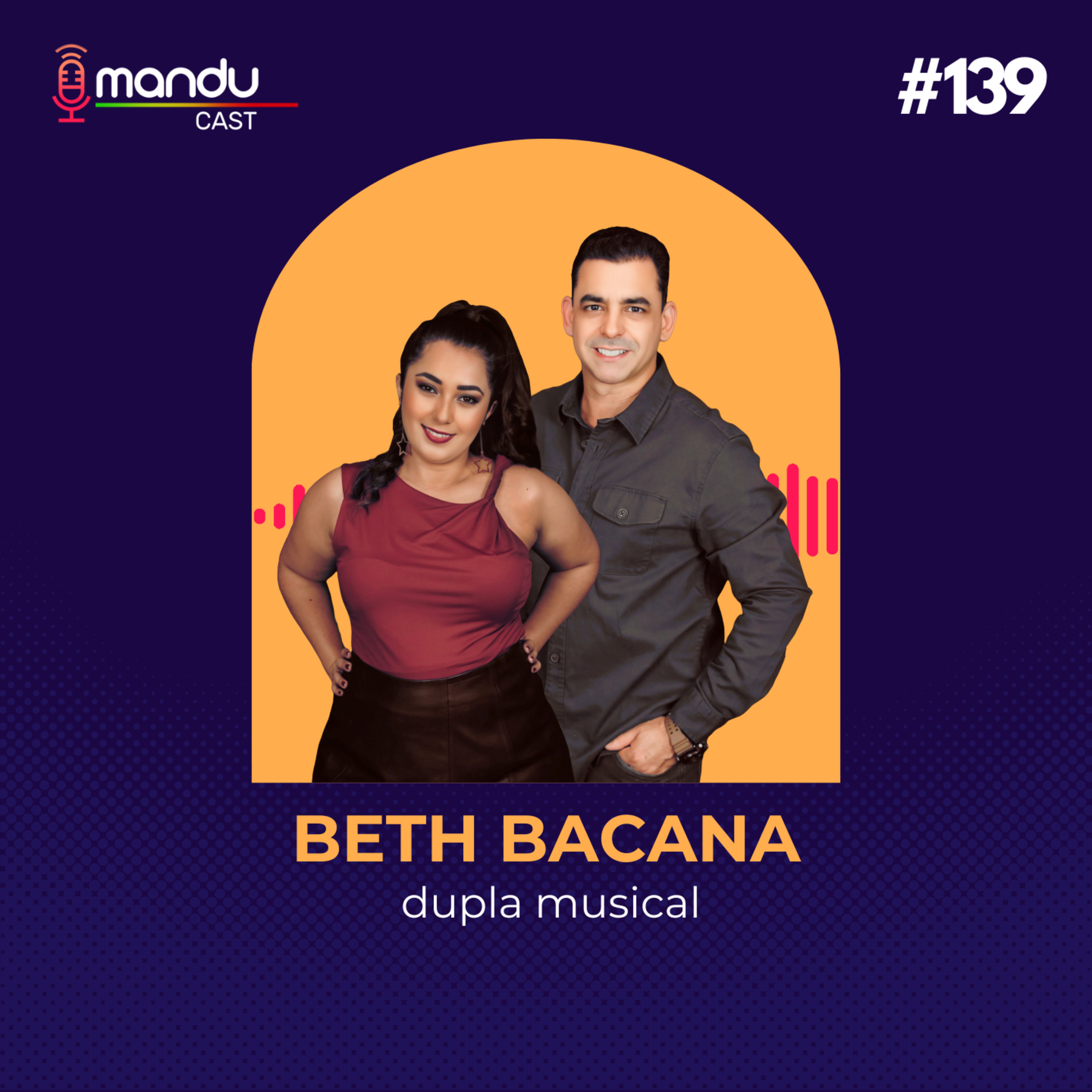 BETH BACANA - LEANDRO DAMASCENO E CHLOE GABRIEL - Mandu Cast #139 episode artwork