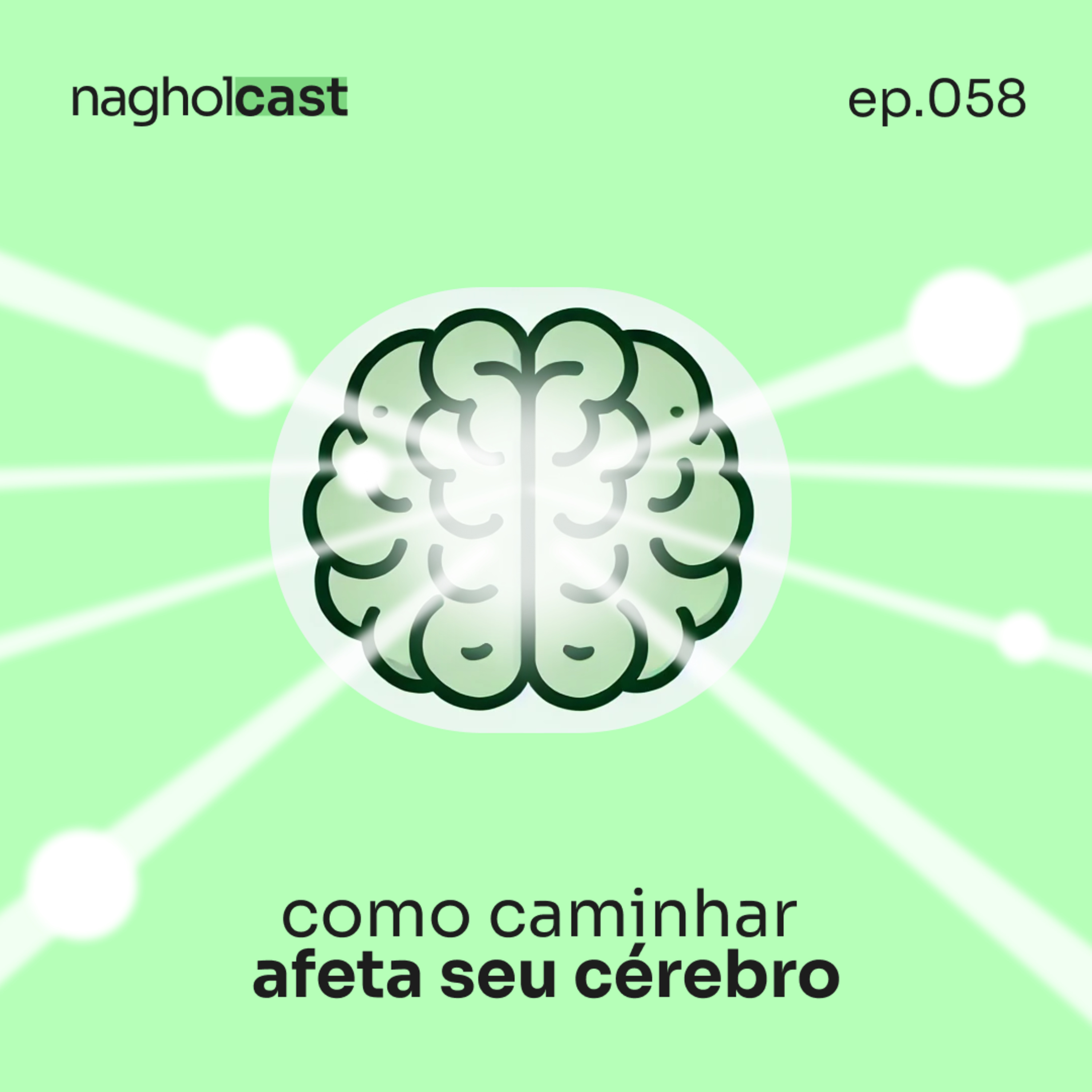 Nagholcast 058 - Como caminhar afeta seu cérebro