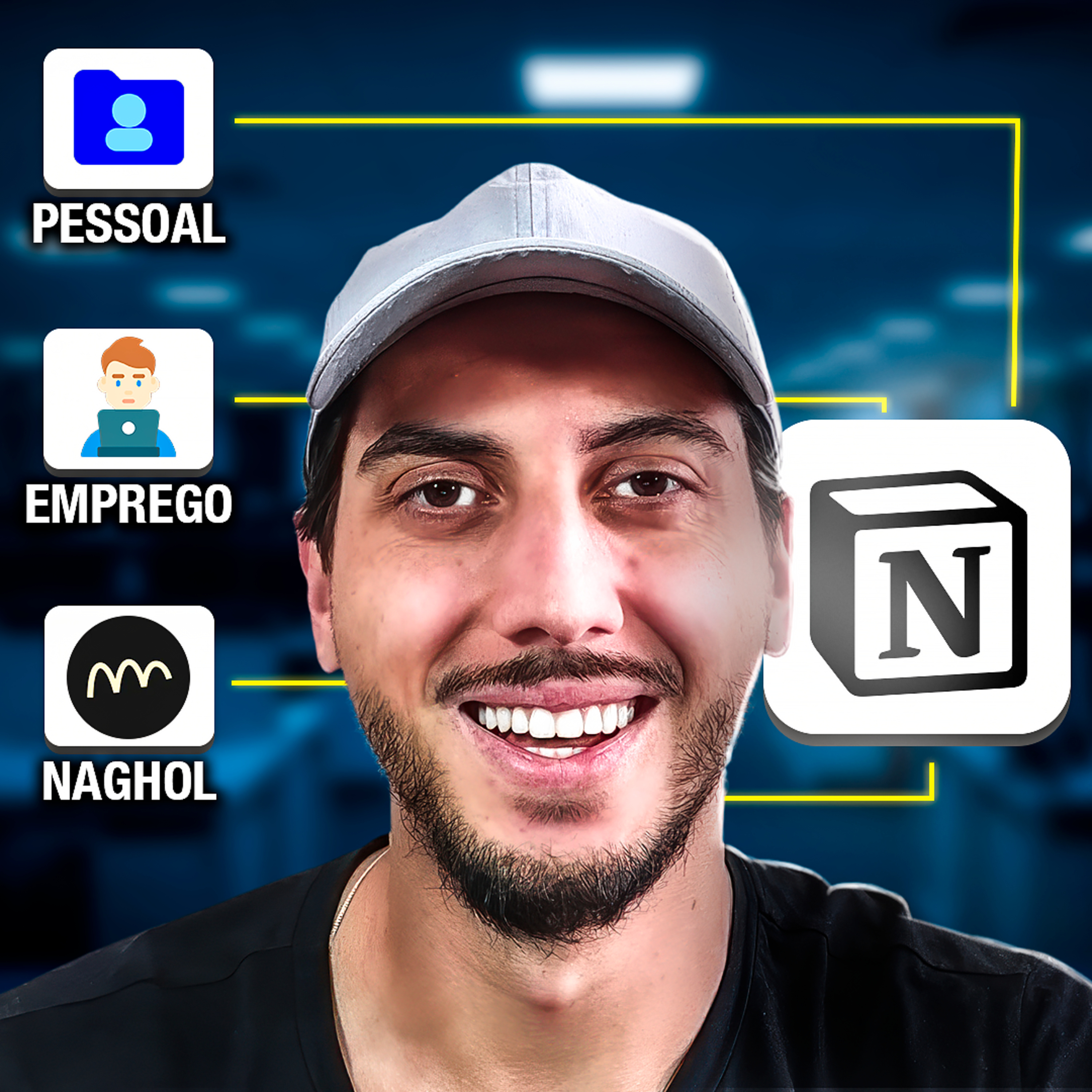 Como Organizo VÁRIOS Projetos no Notion (Sistema Prático + Template Exclusivo)