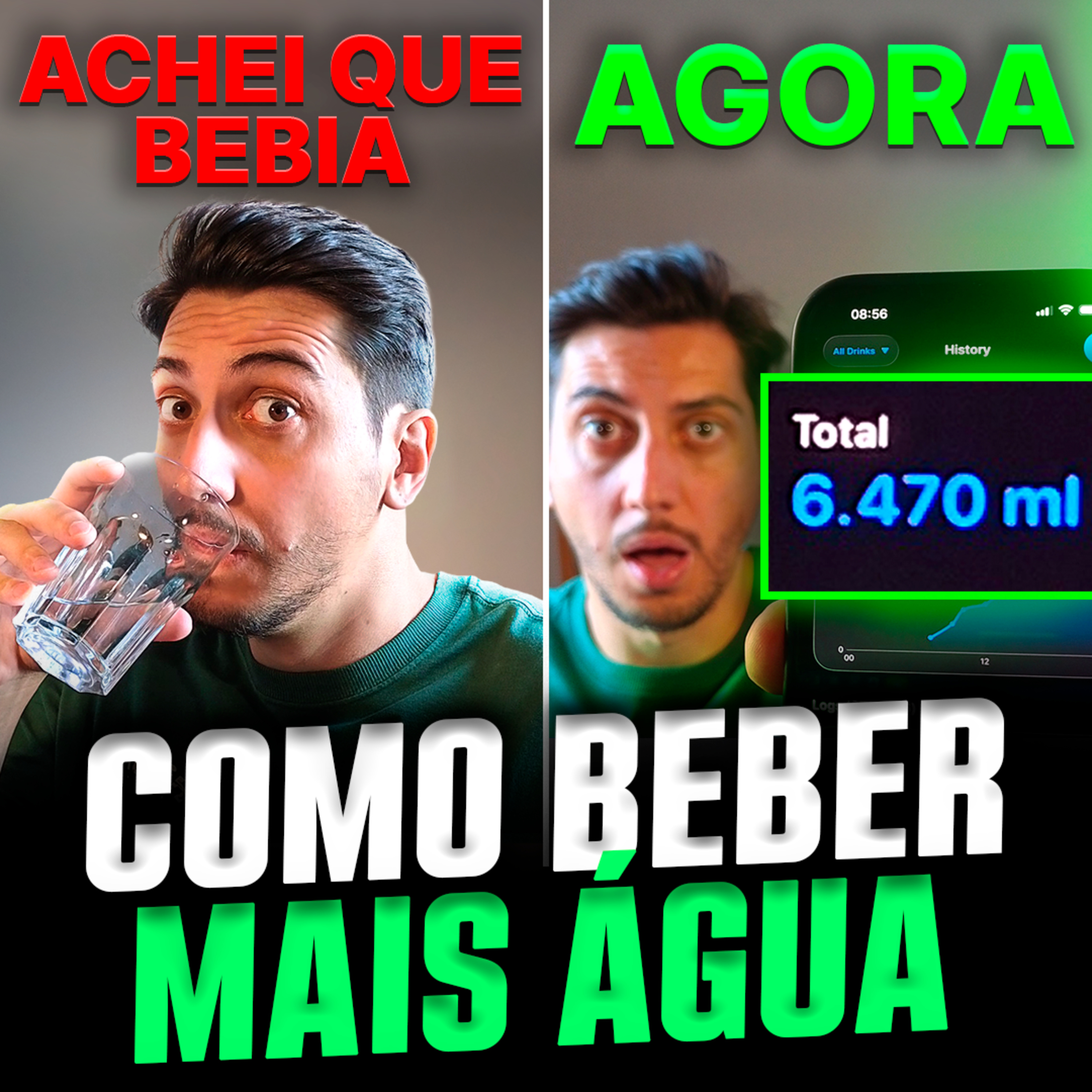 O app que mudou minha saúde: Monitoramento inteligente com WaterMinder