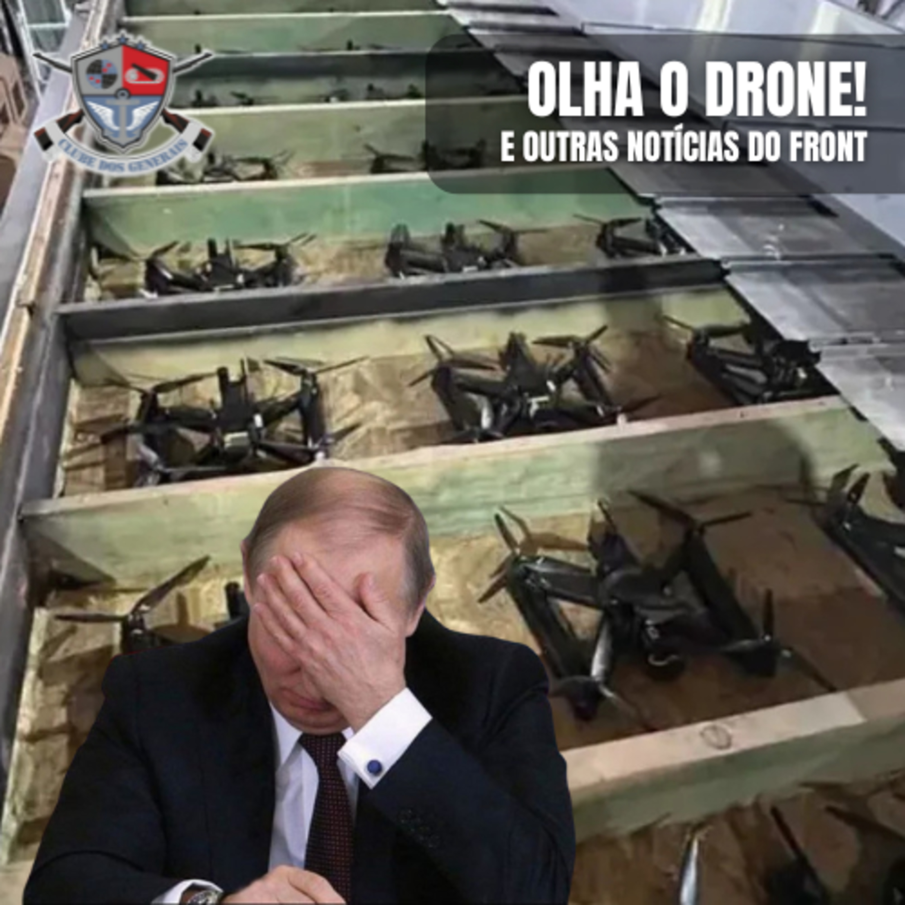 Olha o Drone! O incrível ataque ucraniano nas entranhas russas e outras notícias do front - PHM #173