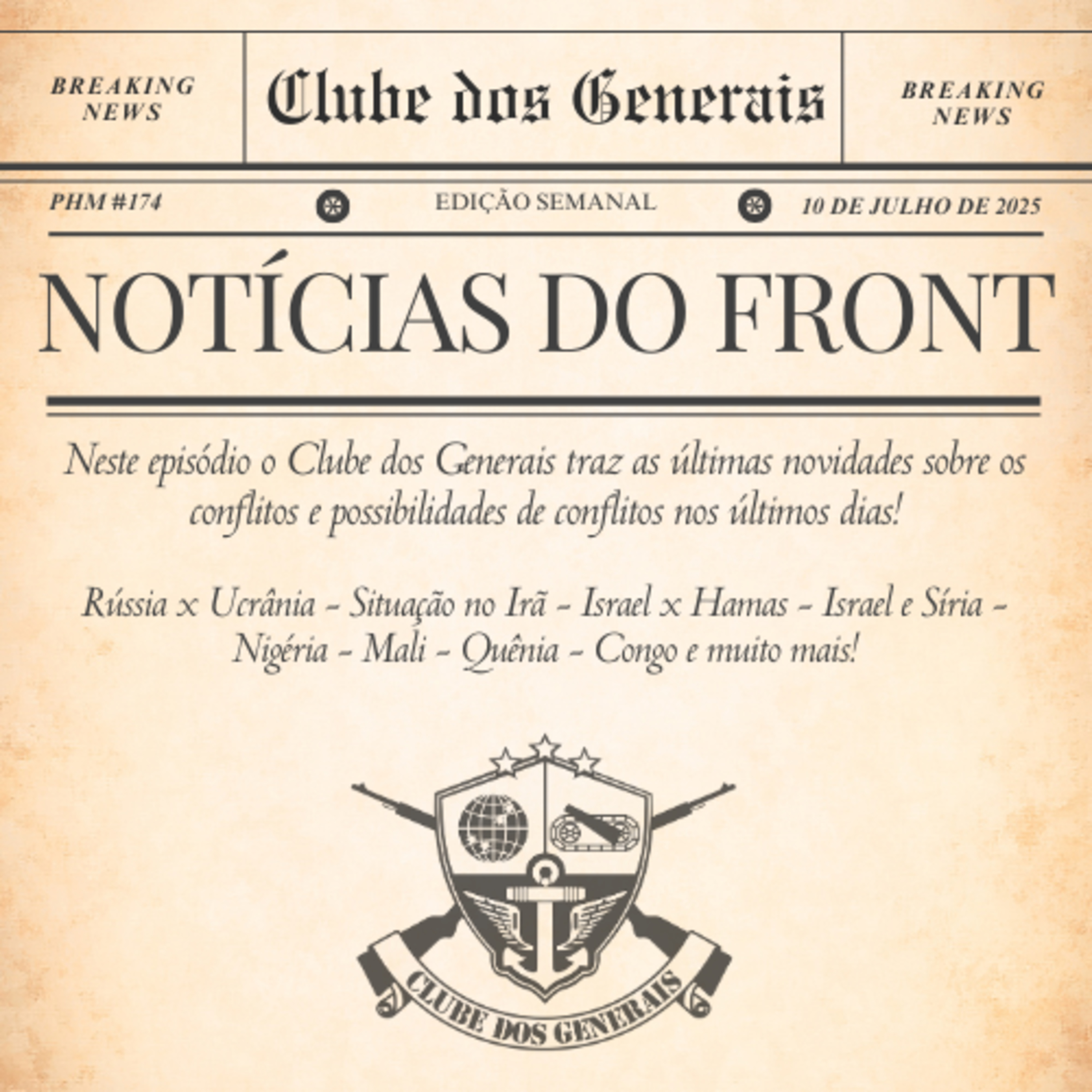 Clube dos Generais - História Militar para quem não pode ter um blindado em casa!