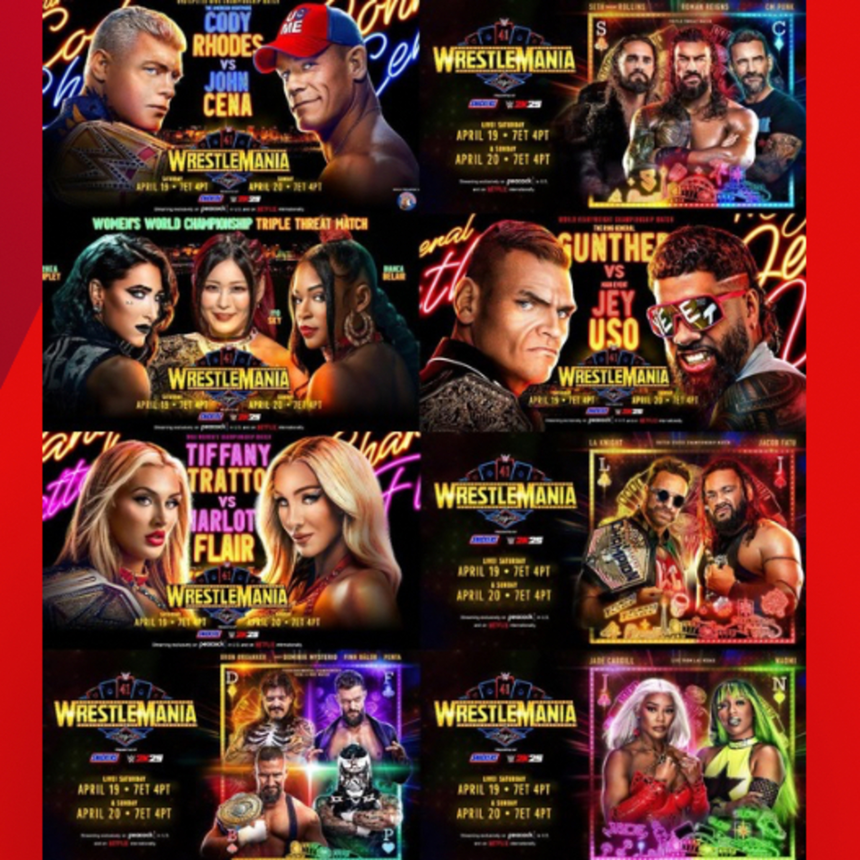 Wrestlemania 41 | The Rock, John Cena 17 time Champ & Travis Scott | Episode 97 episode artwork