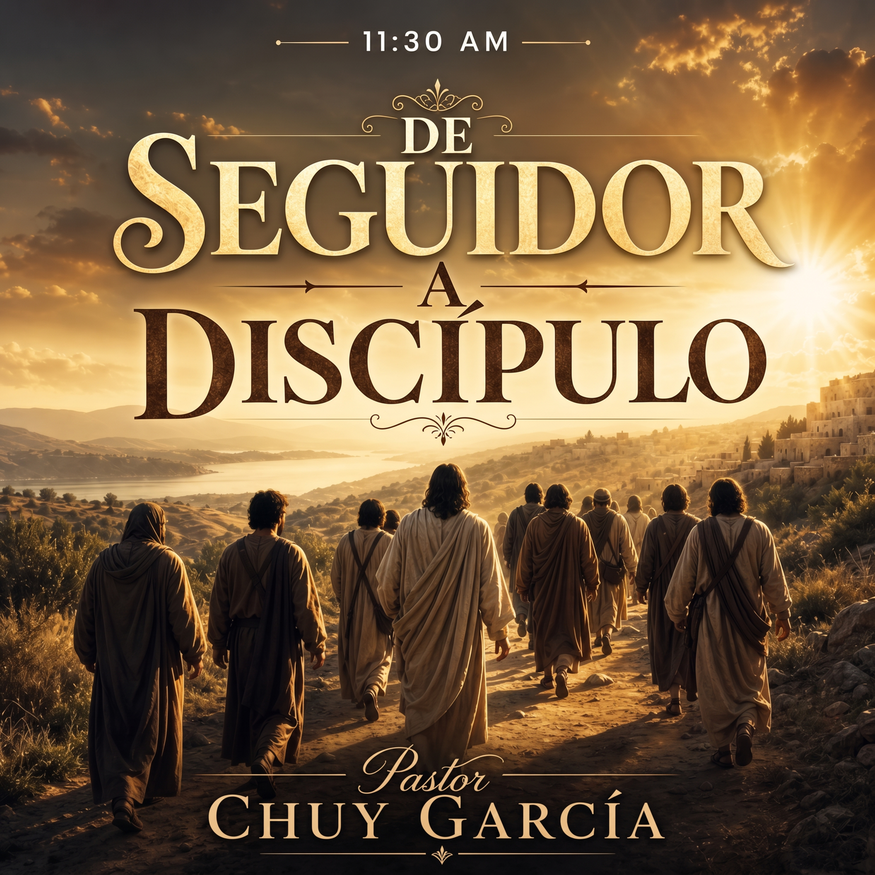 DE SEGUIDOR A DISCIPULO || CHUY GARCIA || MAY 3 2026 / 11:30 AM episode artwork