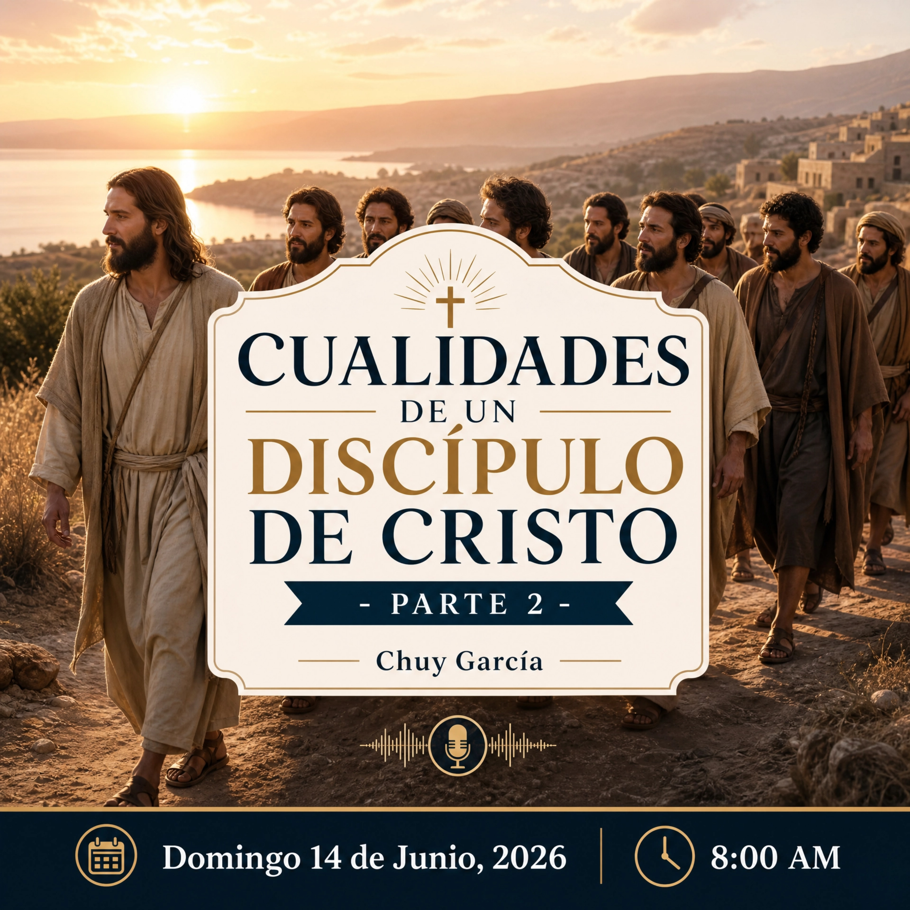 CUALIDADESDE DE UN DISCIPULO DE CRISTO PTE 2 || CHUY GARCIA JUN 1 2026 8 AM episode artwork