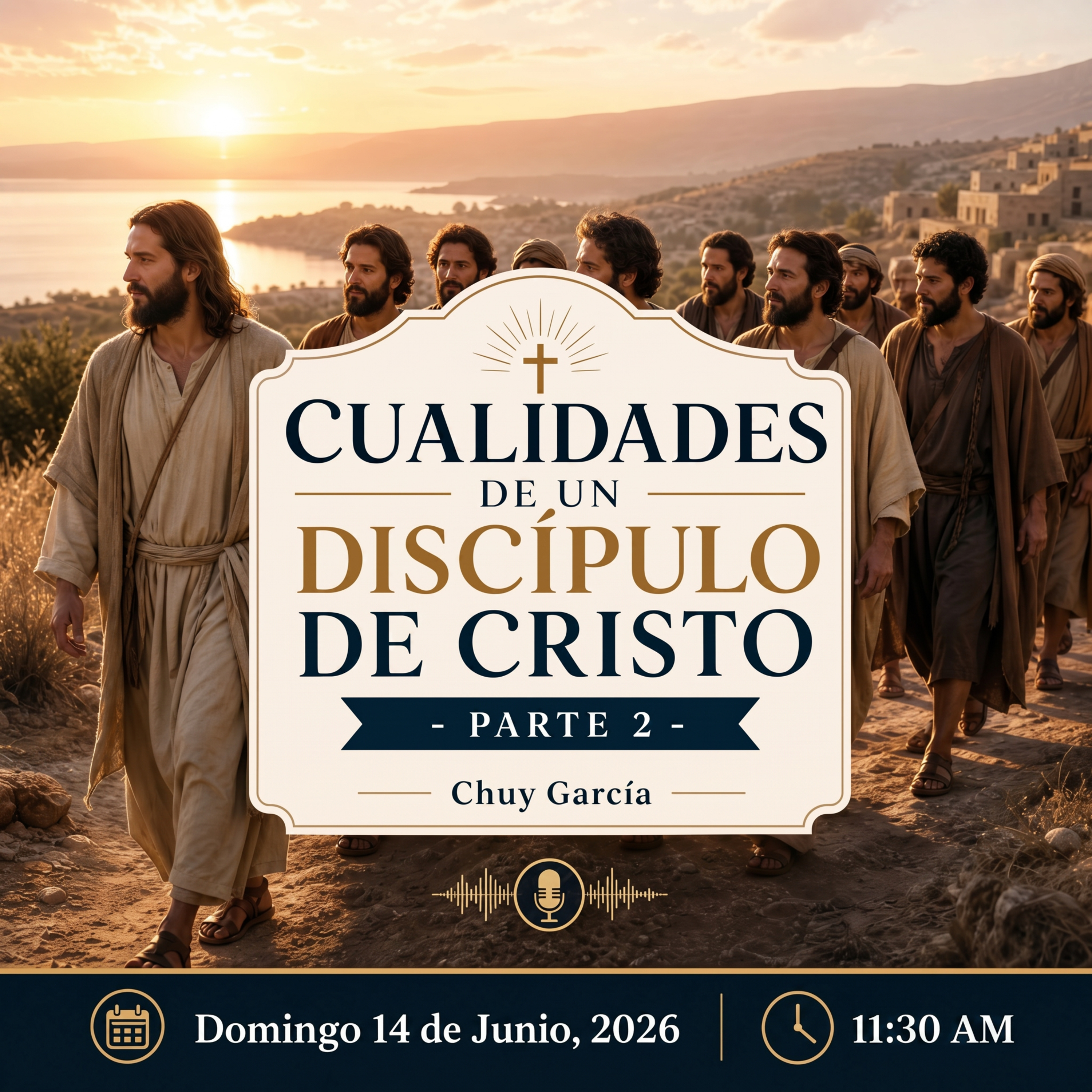CUALIDADESDE DE UN DISCIPULO DE CRISTO PTE 2 || CHUY GARCIA || JUN 14 / 11:30 AM episode artwork