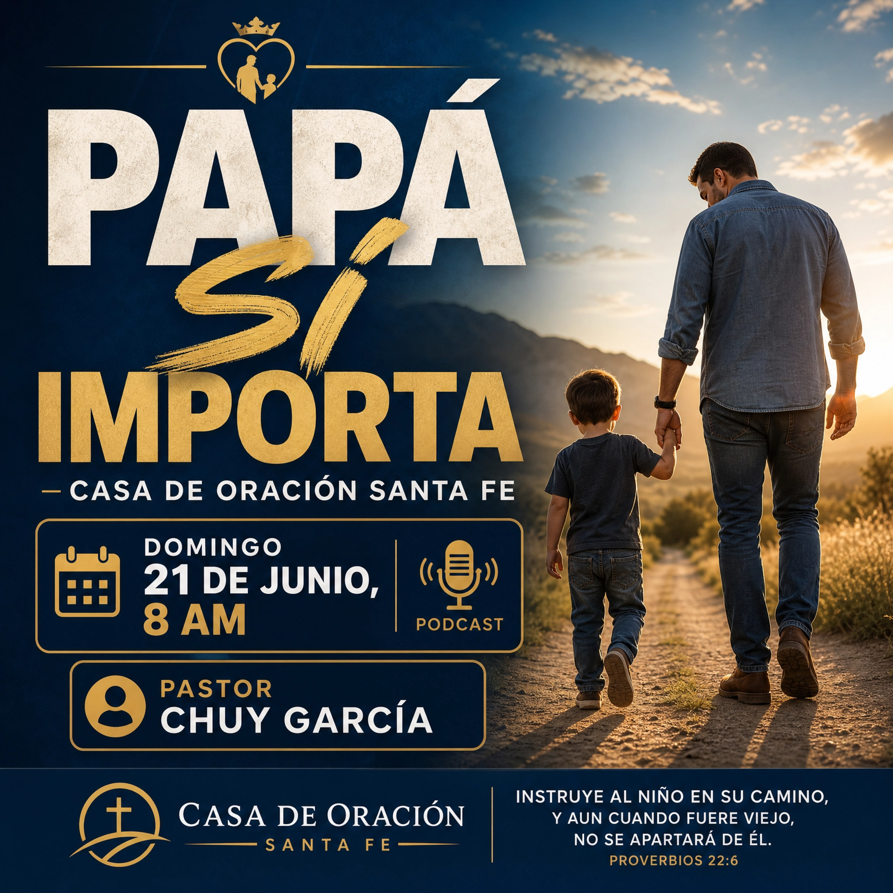 PAPA SI IMPORTA || CHUY GARCIA | JUN 21 2026 / 8 AM episode artwork