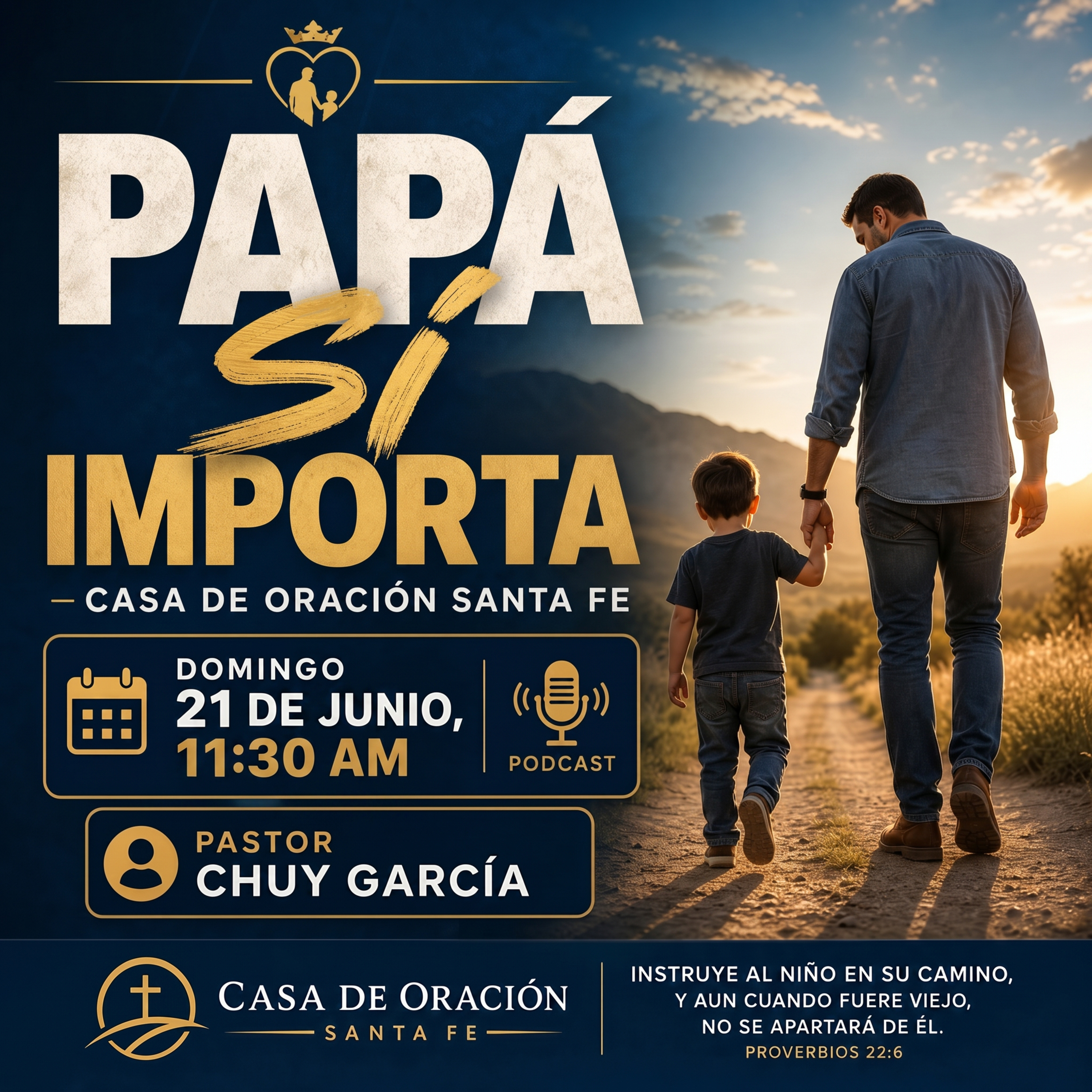 PAPA SI IMPORTA || CHUY GARCIA | JUN 21 2026 / 11:30 AM episode artwork
