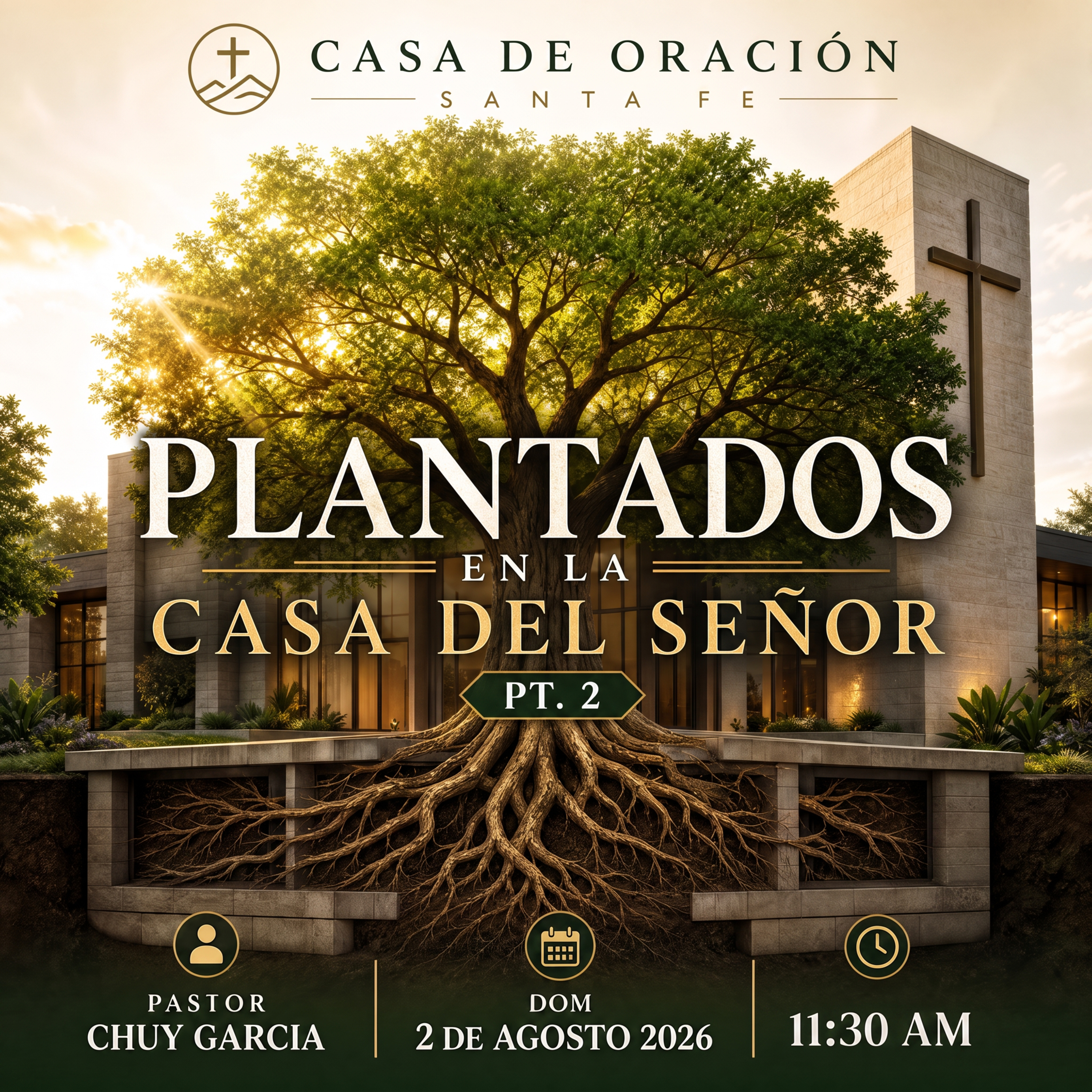 PLANTADOS EN LA CASA DEL SEÑOR PTE 2 || CHUY GARCIA | 2 DE AGT 2026 1130 AM episode artwork
