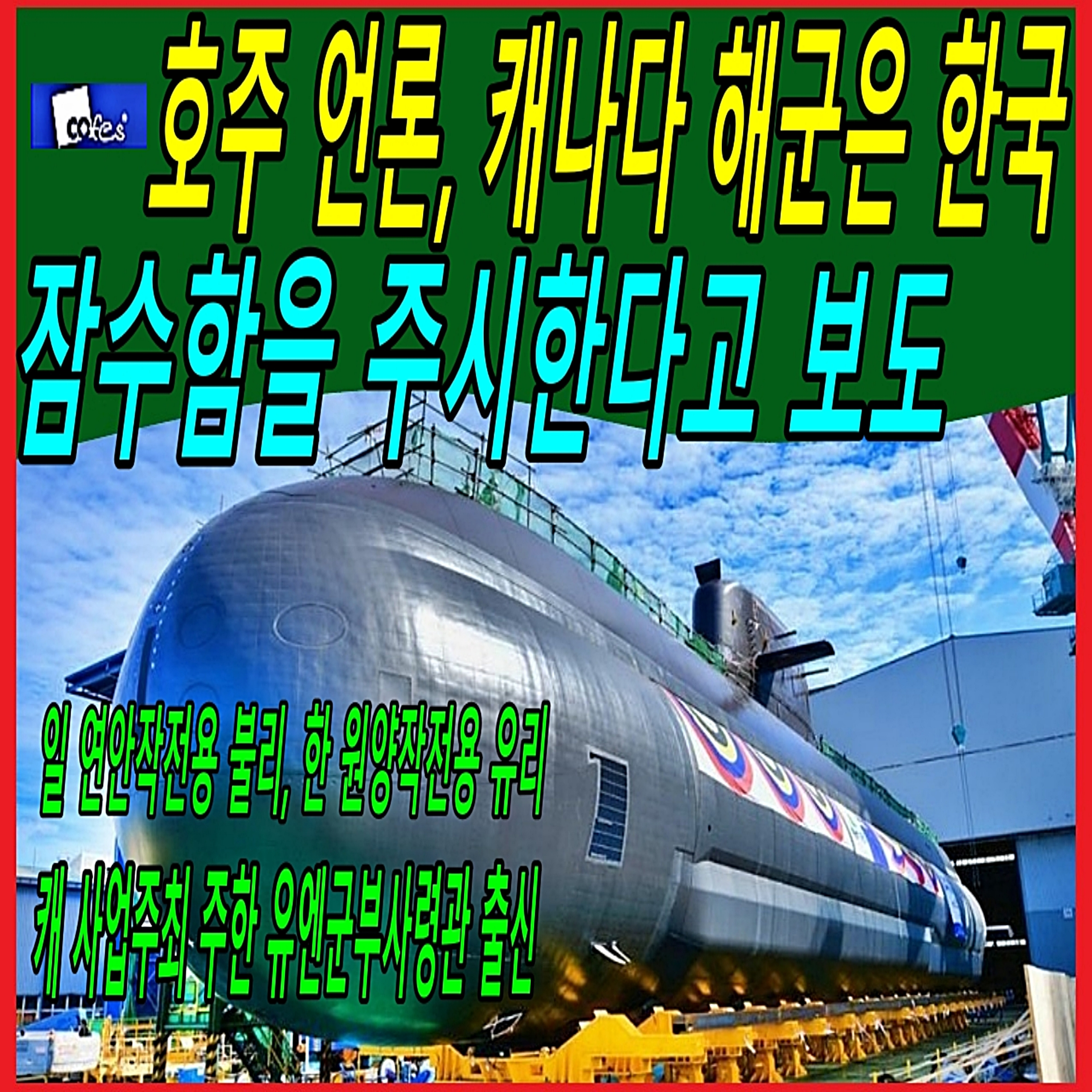 호주 언론, 캐나다 해군은 한국 잠수함을 주시한다고 보도  episode artwork