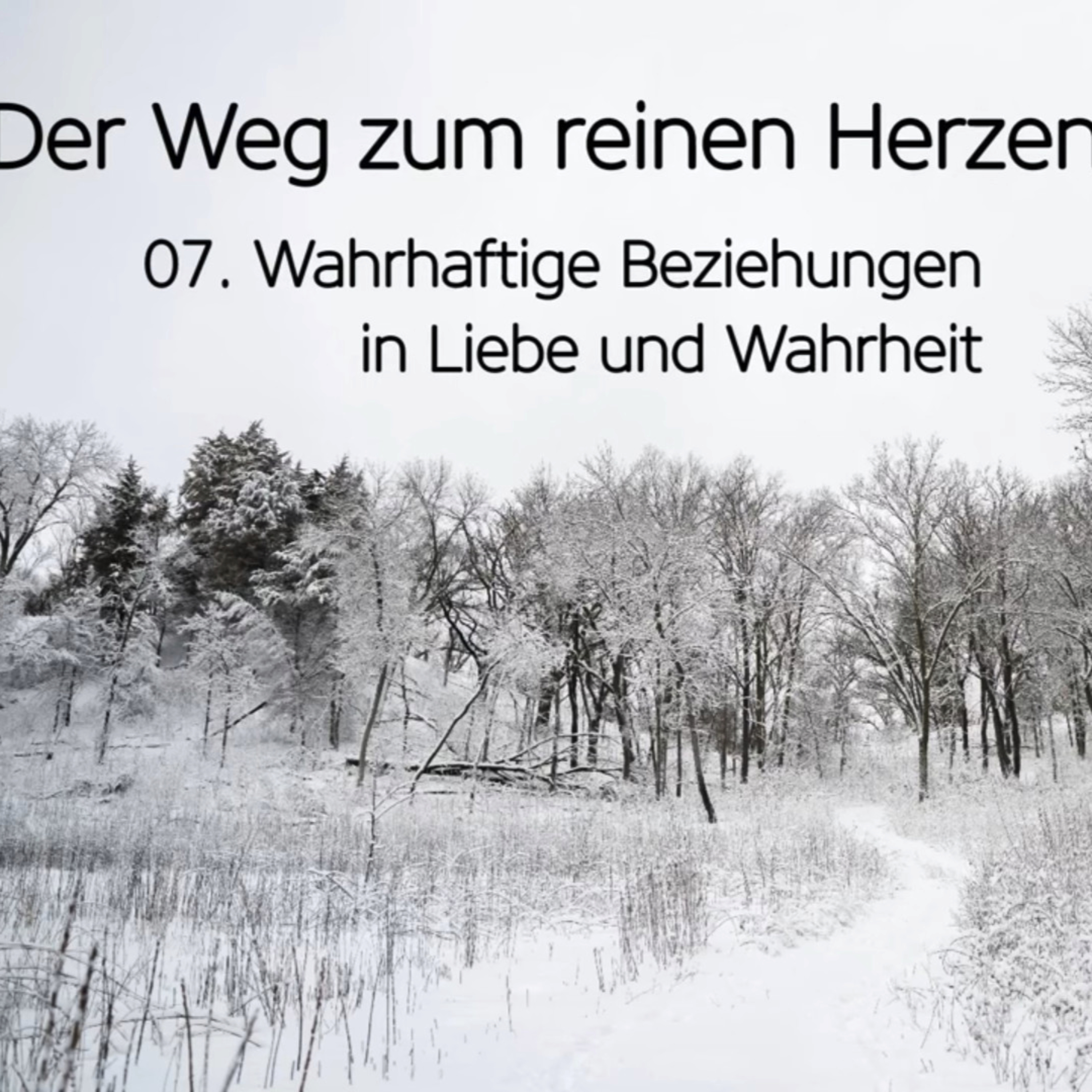 Der Weg zum reinen Herzen (7/9): Wahrhaftige Beziehungen in Liebe und Wahrheit episode artwork