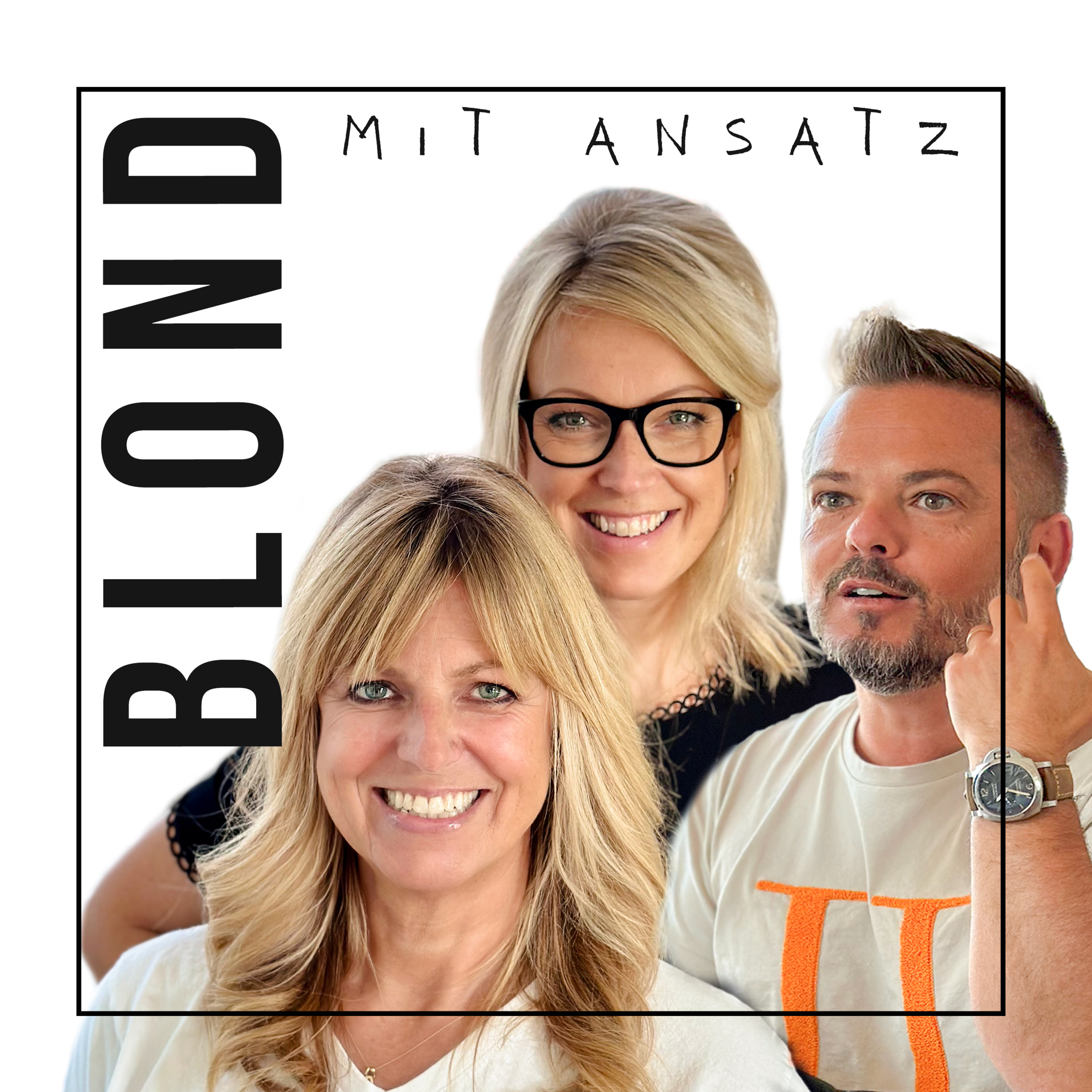 Blond mit Ansatz