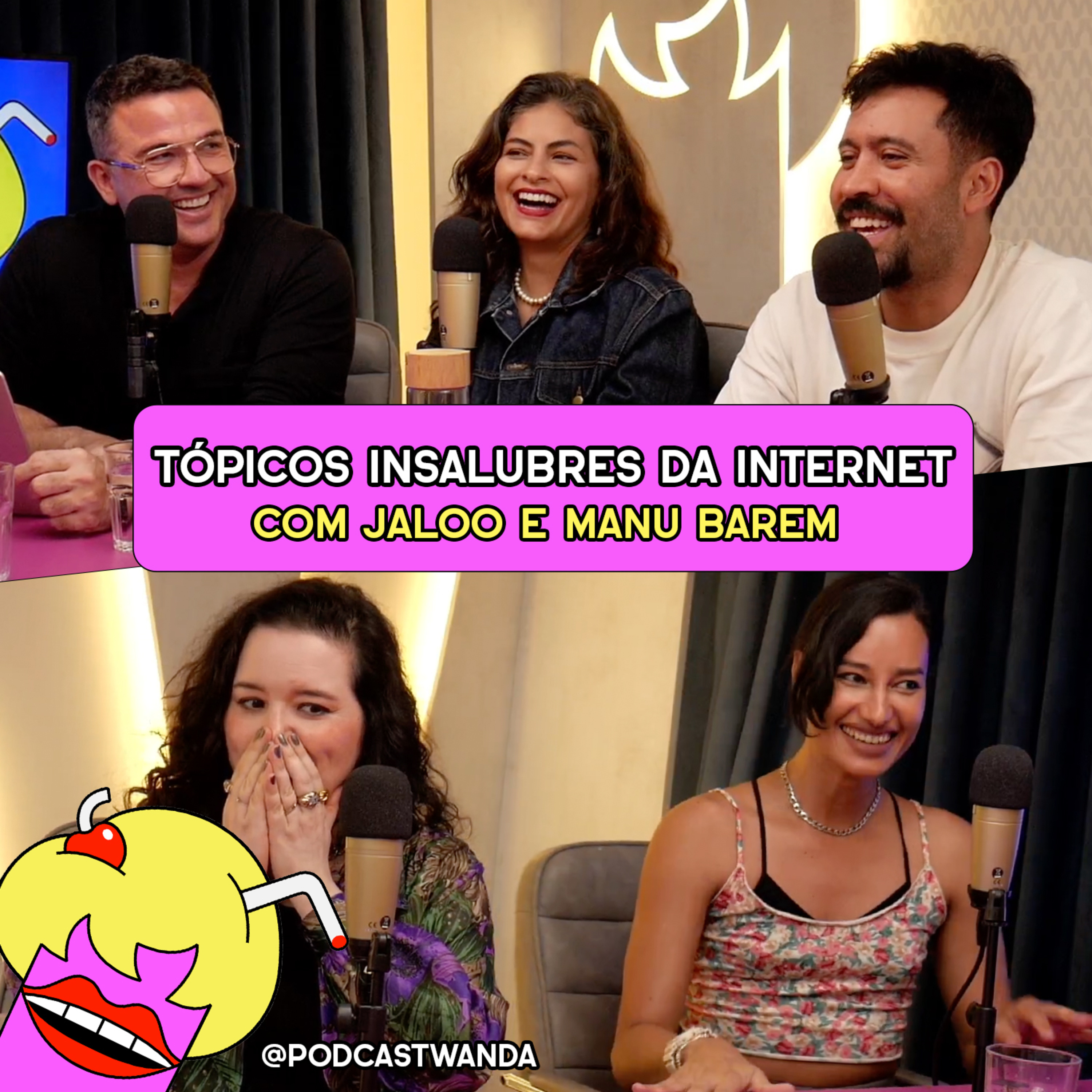 TÓPICOS INSALUBRES DA INTERNET com Jaloo e Manu Barem - #532 episode artwork