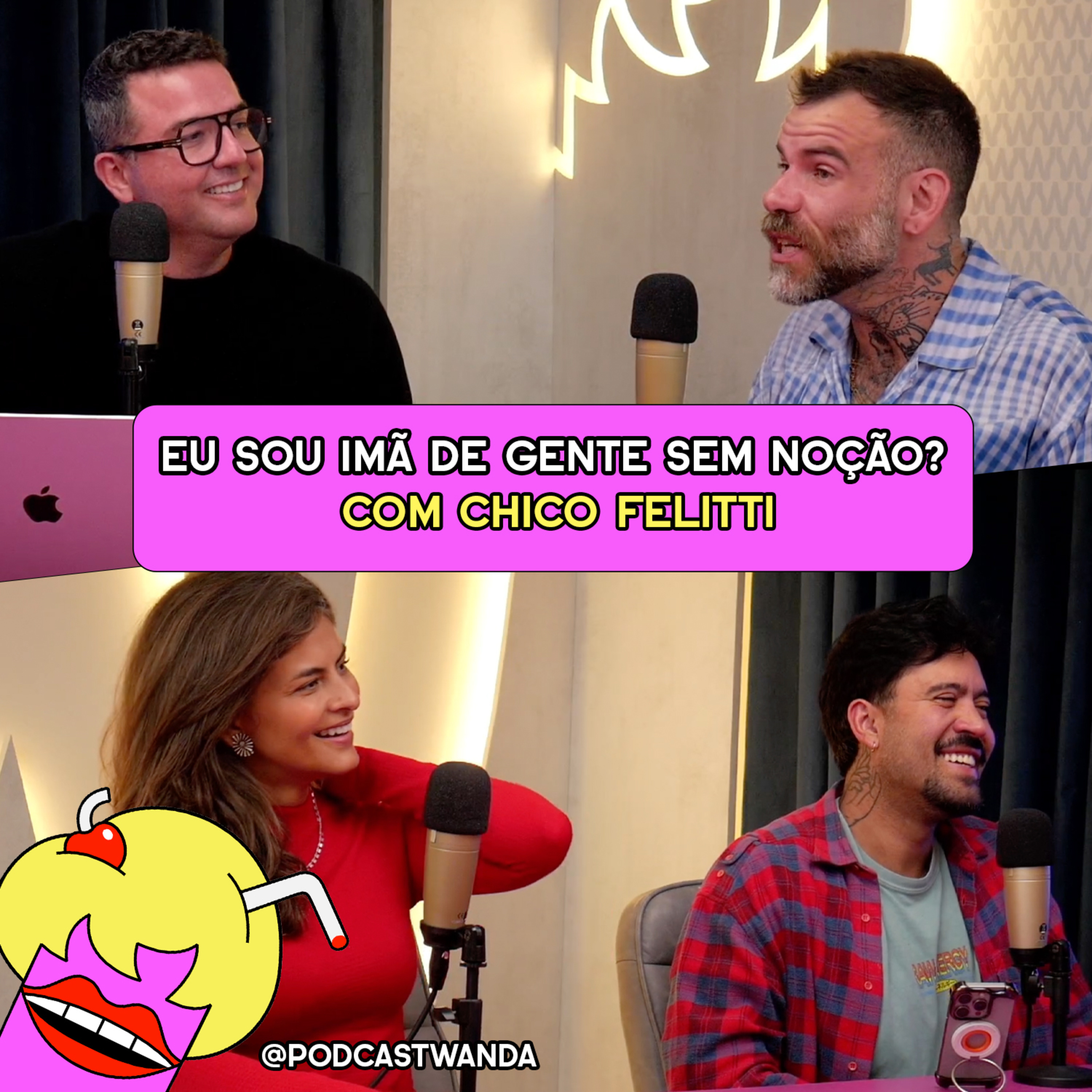 EU SOU ÍMÃ DE GENTE SEM NOÇÃO? com Chico Felitti - #558 episode artwork