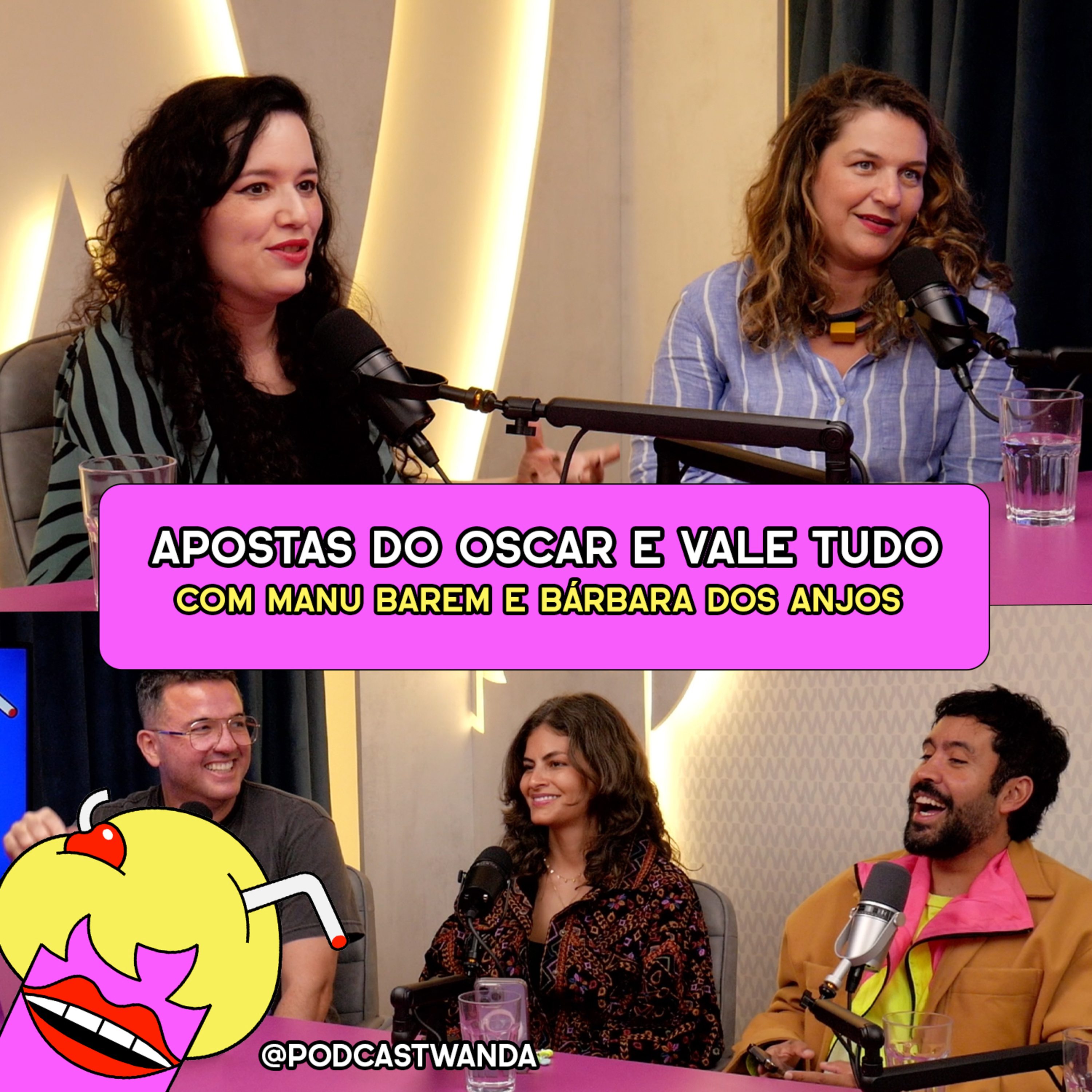 APOSTAS DO OSCAR E O NOVO VALE TUDO com Manu Barem e Bárbara dos Anjos - #612