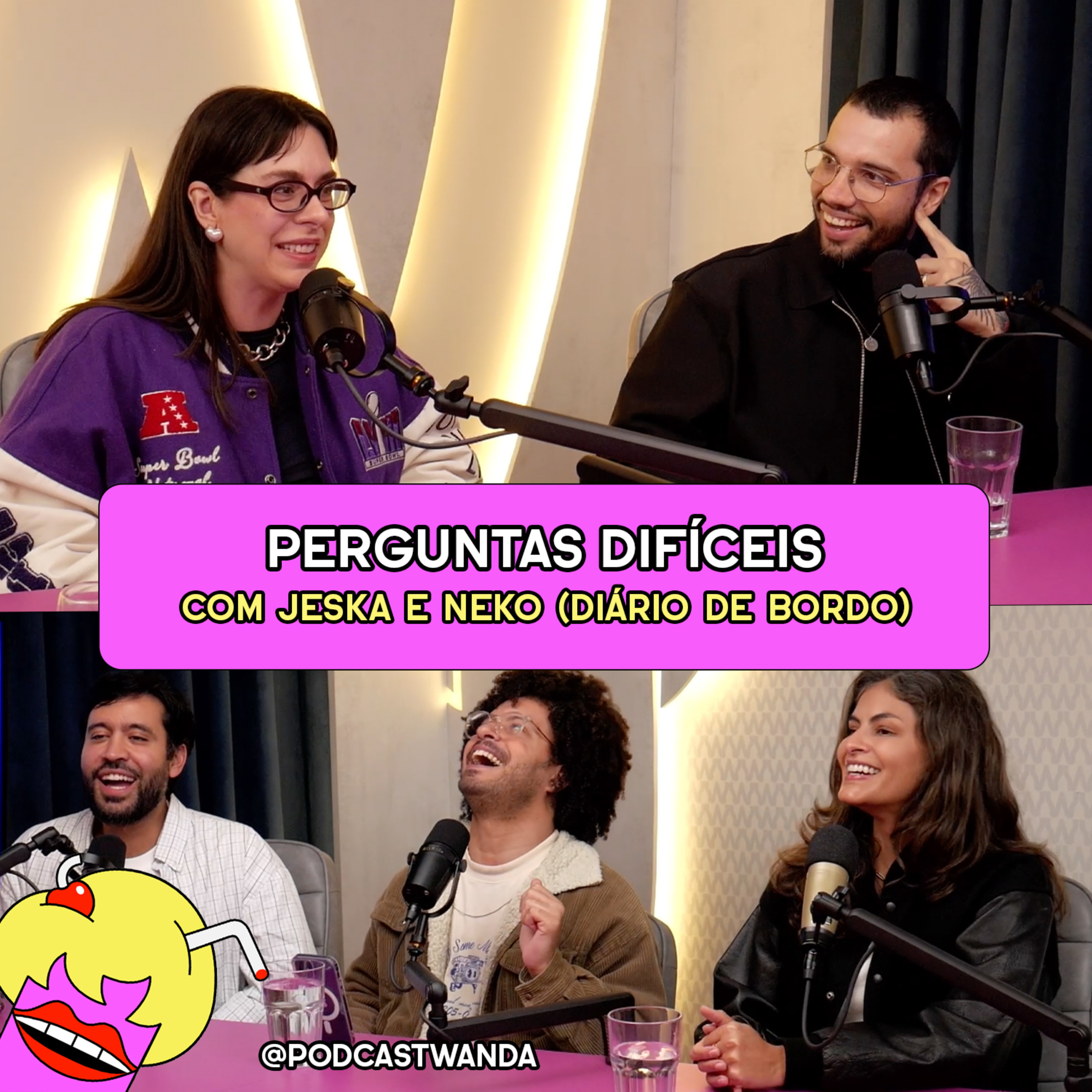 PERGUNTAS DIFÍCEIS DE RESPONDER com Jeska e Neko (Diário de Bordo) - #646