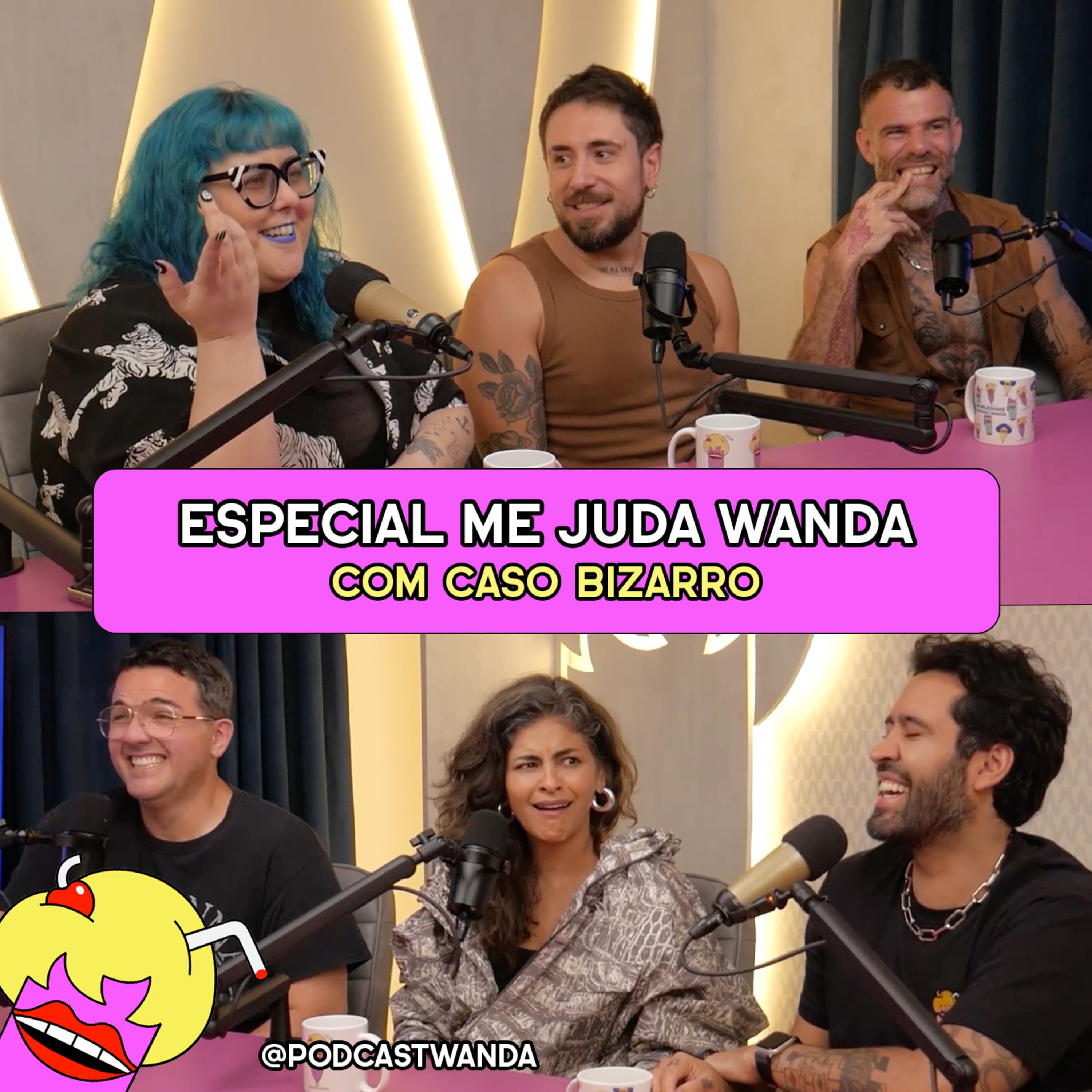 ESPECIAL ME AJUDA WANDA com Caso Bizarro (Mabê, Chico Felitti, Filipe Bortolotto) - #698