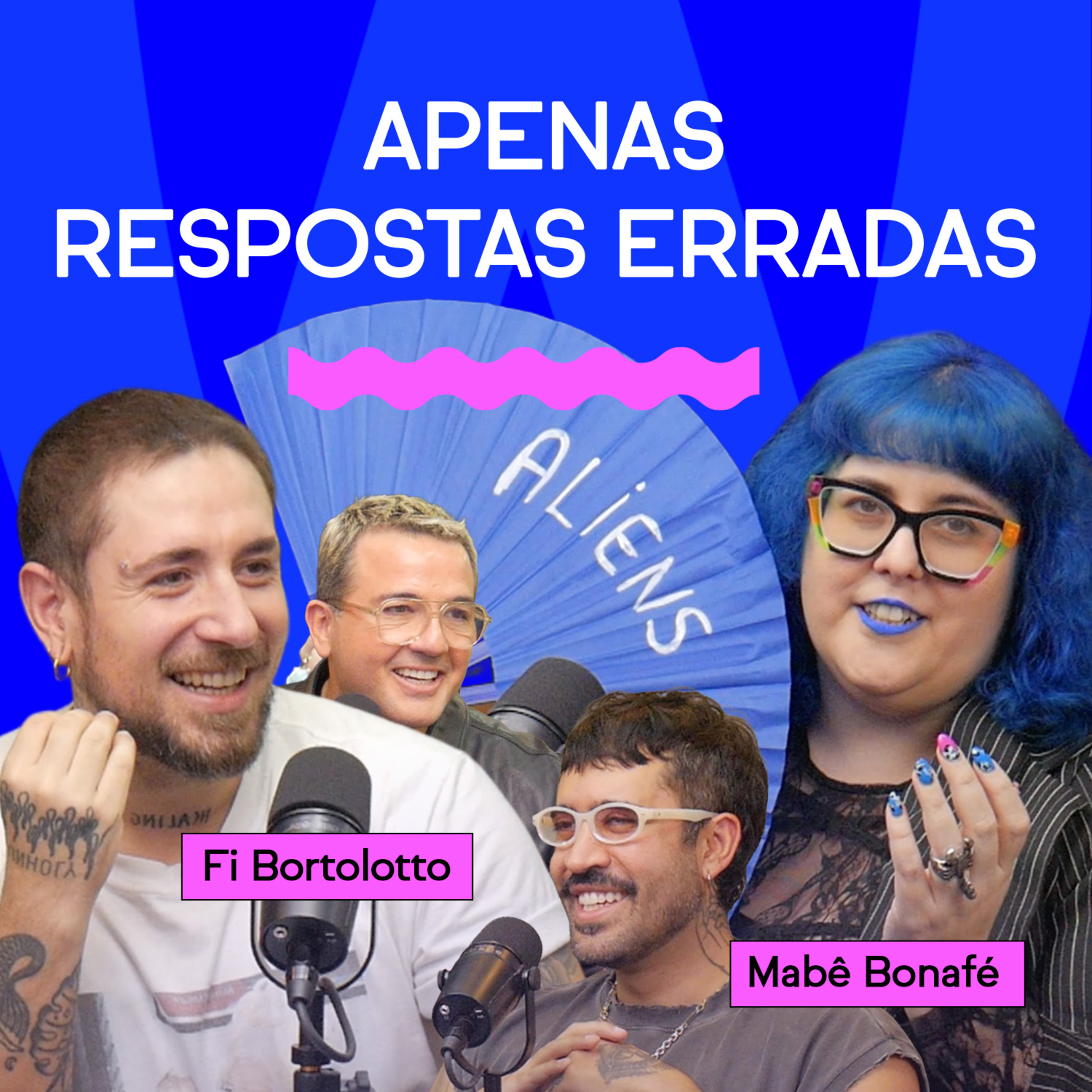 APENAS RESPOSTAS ERRADAS com Mabê Bonafé e Filipe Bortolotto episode artwork