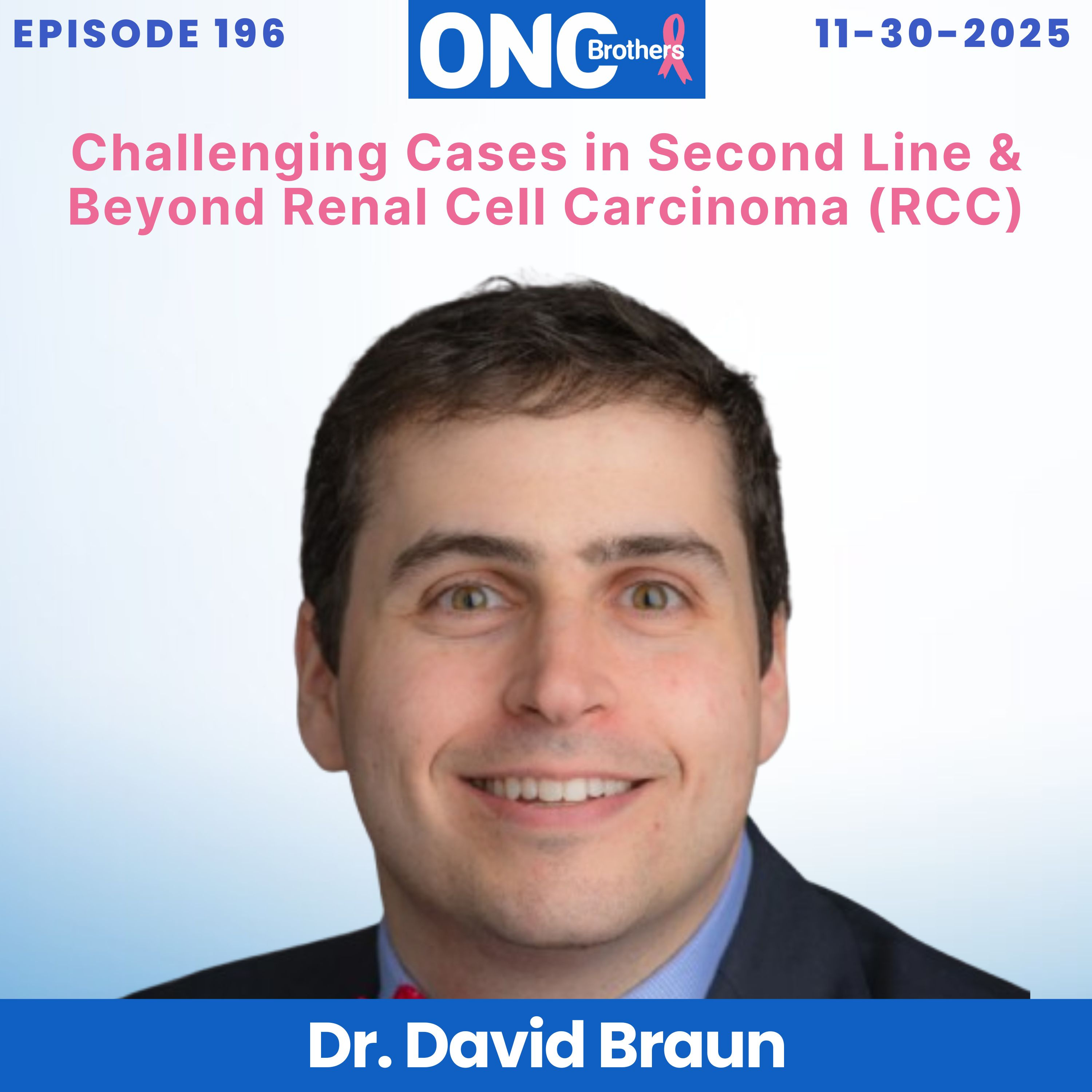 Challenging Cases in Second Line & Beyond Renal Cell Carcinoma (RCC) - Dr. David Braun episode artwork