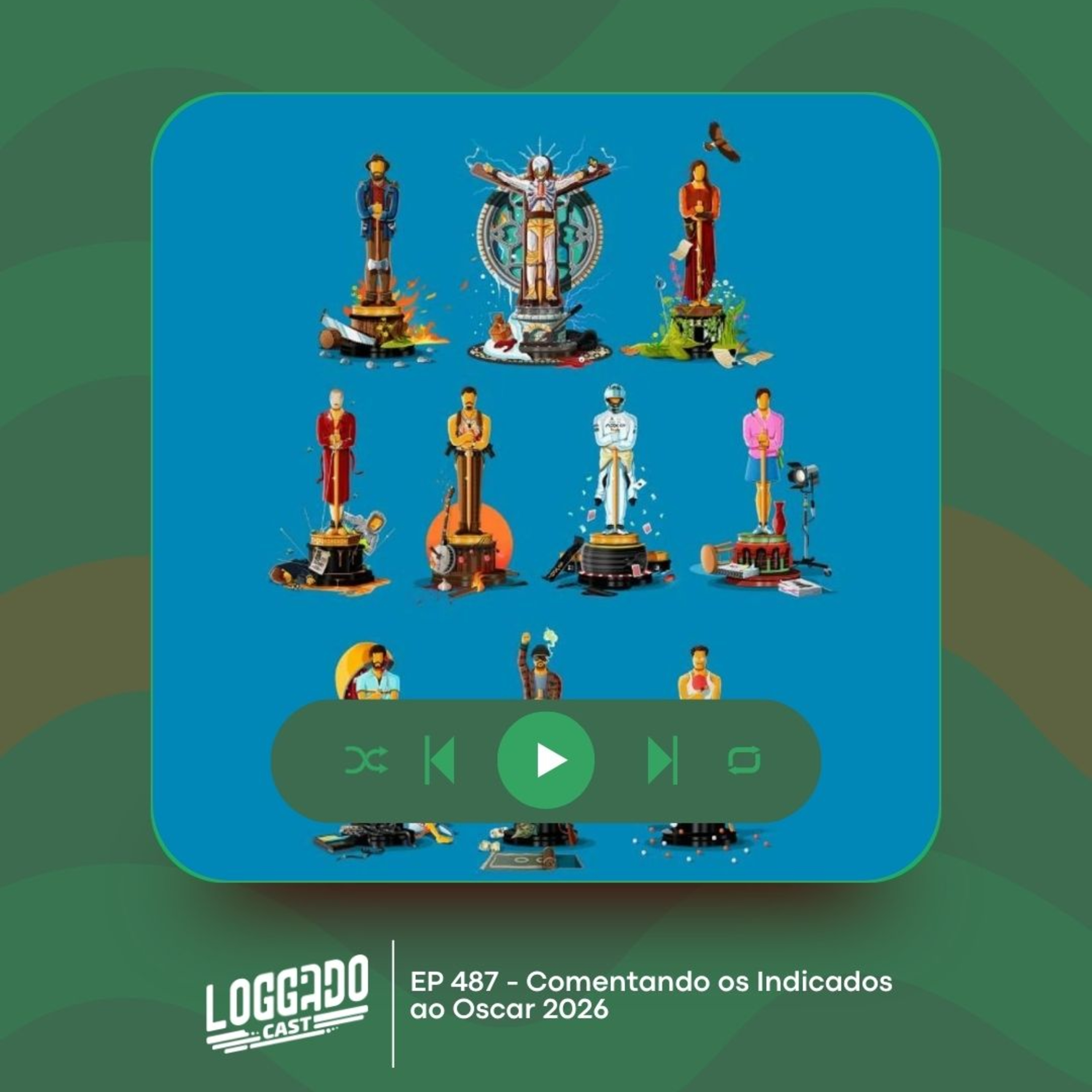 LoGGadoCast 487 - Comentando os Indicados ao Oscar 2026