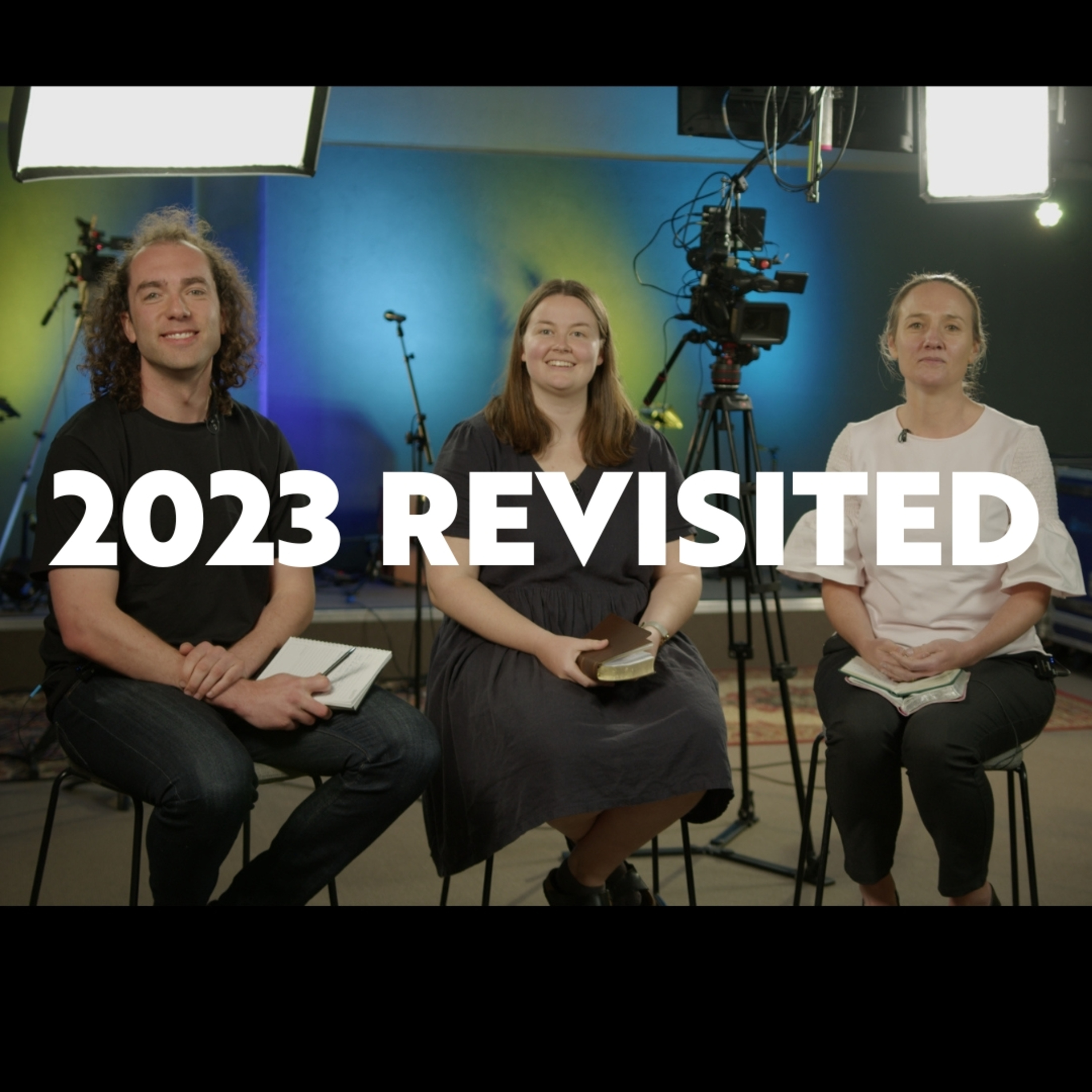 2023 Revisited, Part 1 // Mel, Melissa & Floyd episode artwork
