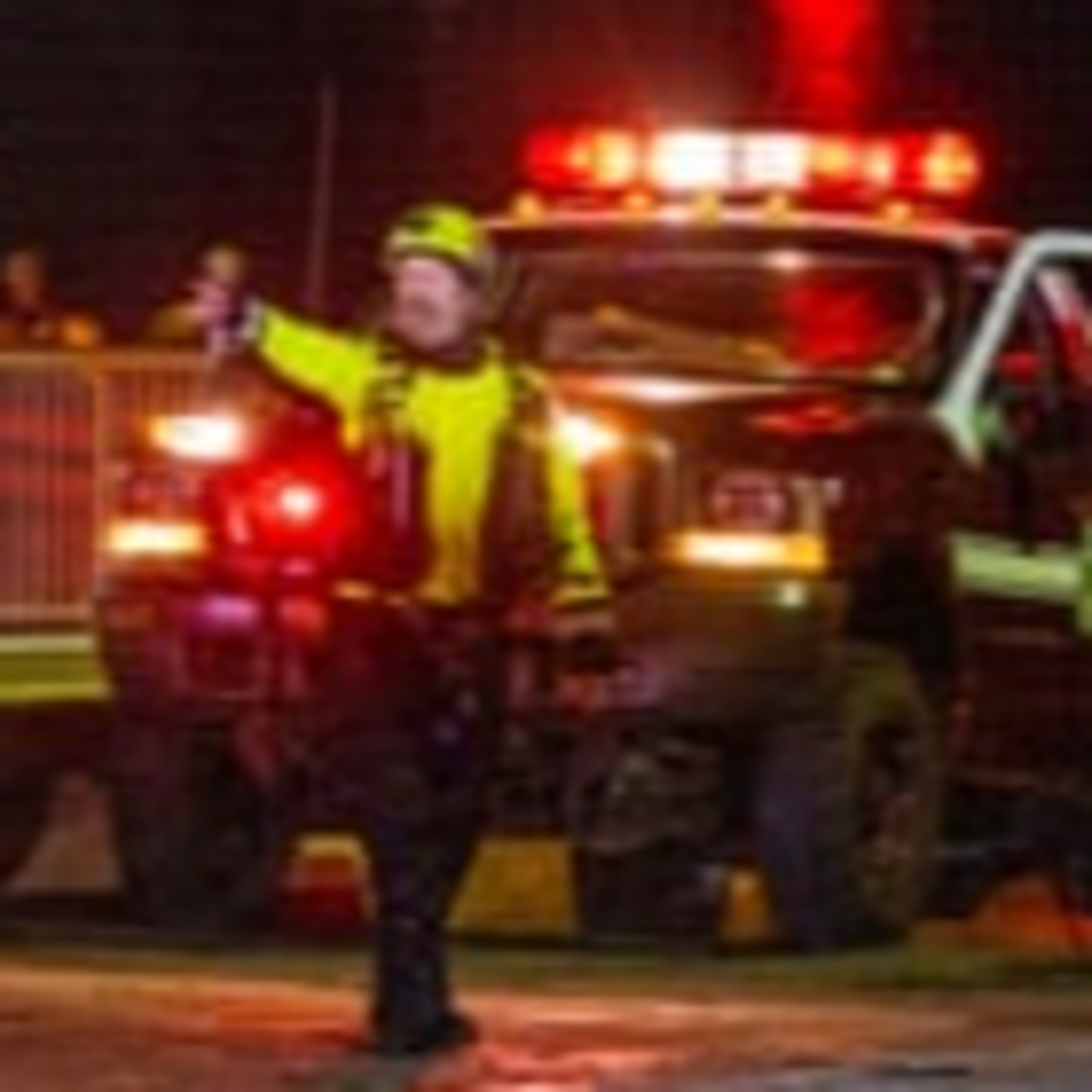 WE'RE TRYING TO HIDE FROM MAN MADE DISASTERS