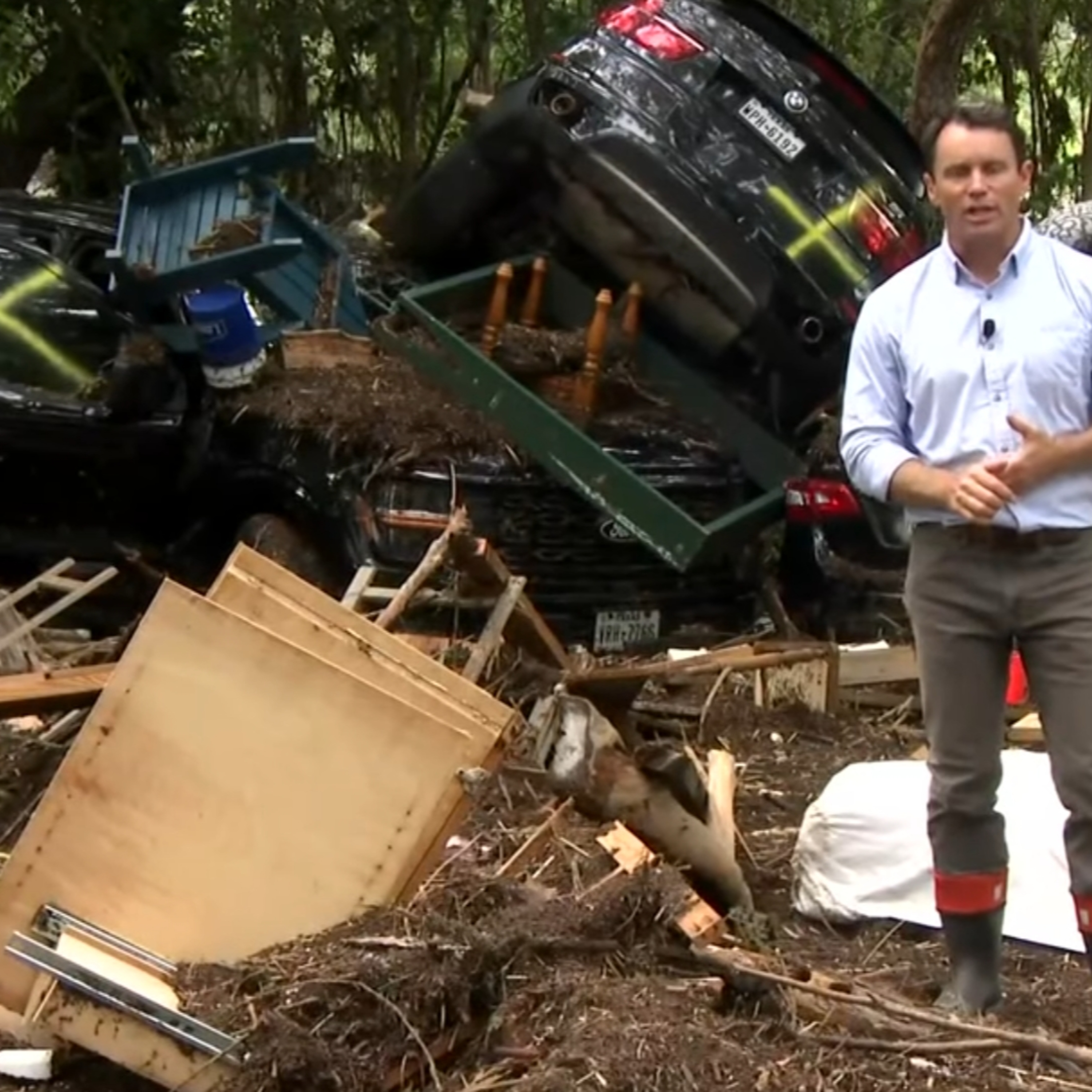 MADE UP DISASTERS FOR DESTRUCTION