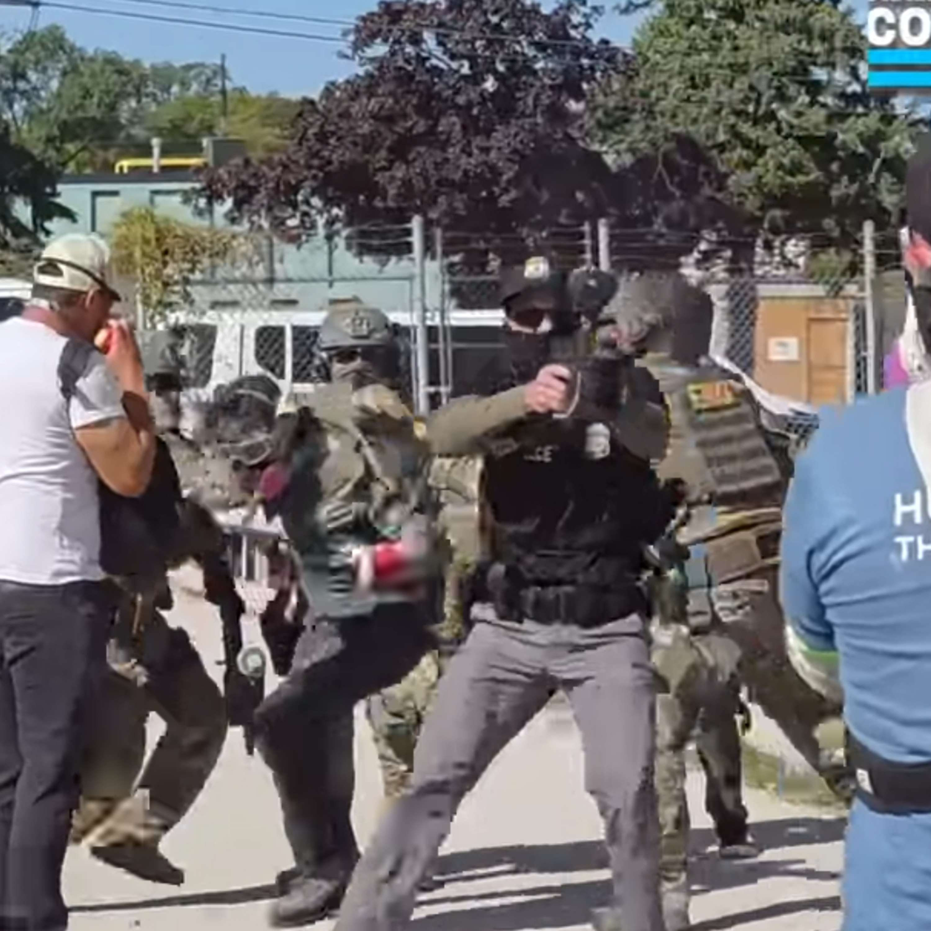 ALL CHAOS IN AMERICAN CITYS