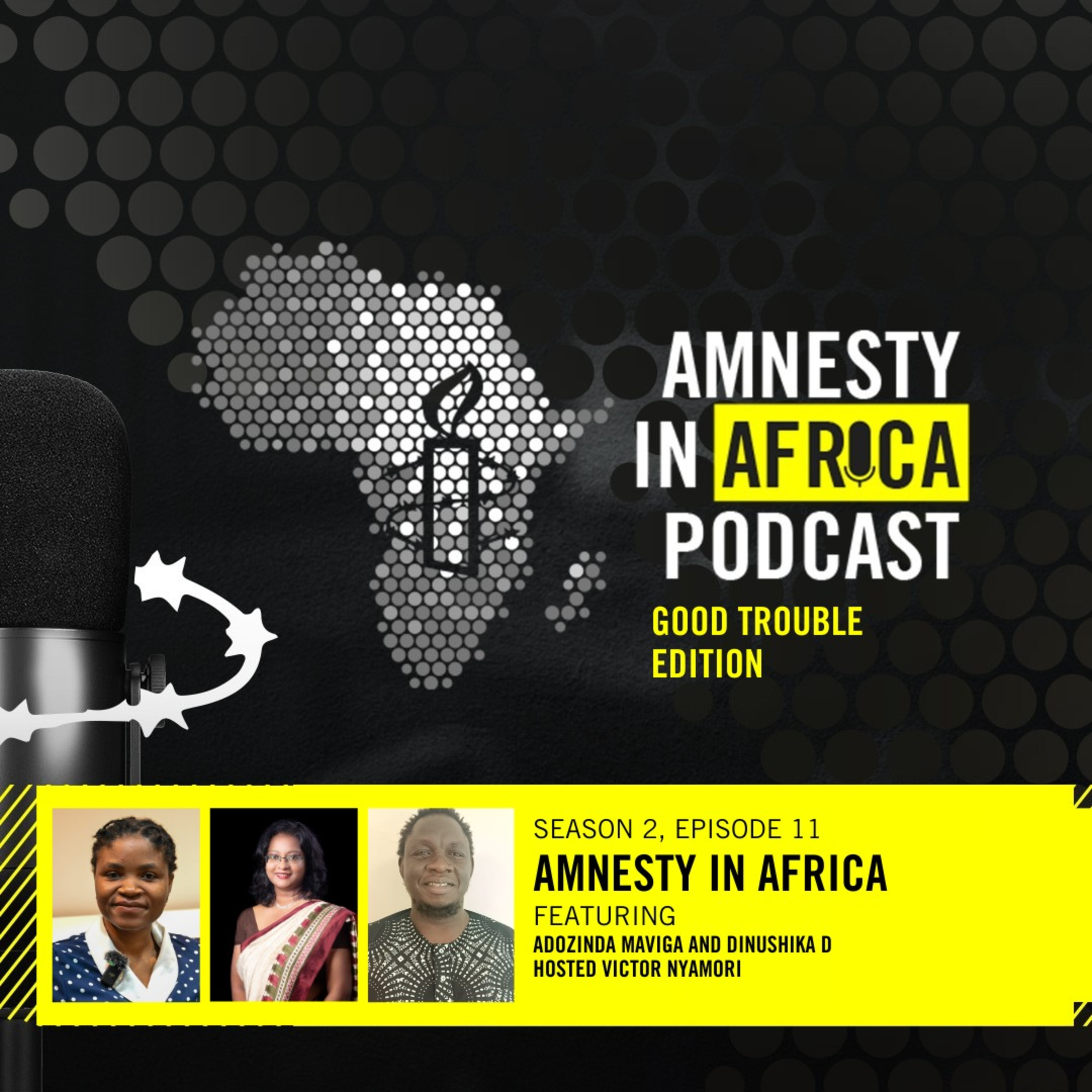 Season 2 Episode 11: Amnesty In Africa episode artwork