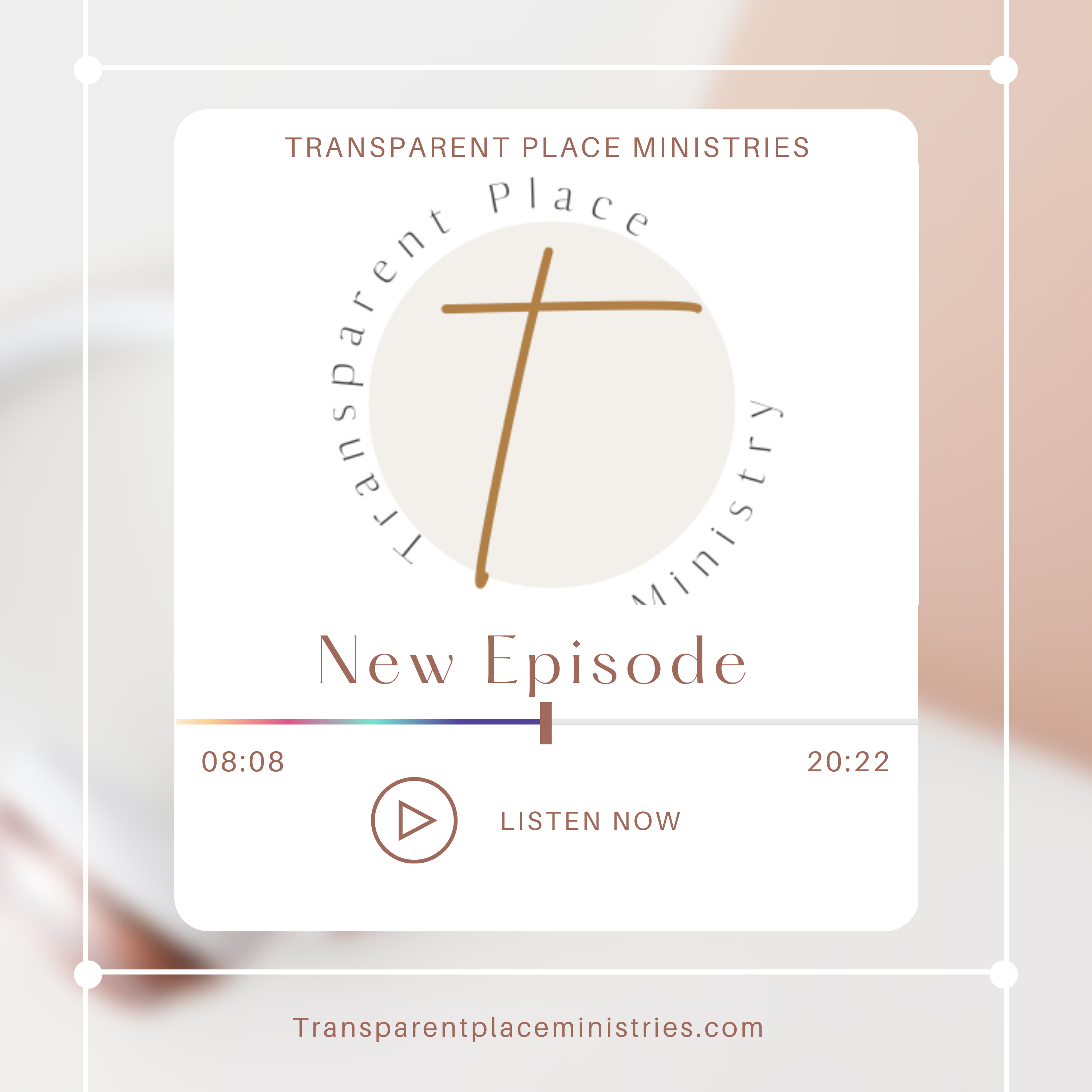 Transparent Place Ministries Podcast: Deborah Paprocky Testimony "Healing from Crohn's Disease" episode artwork