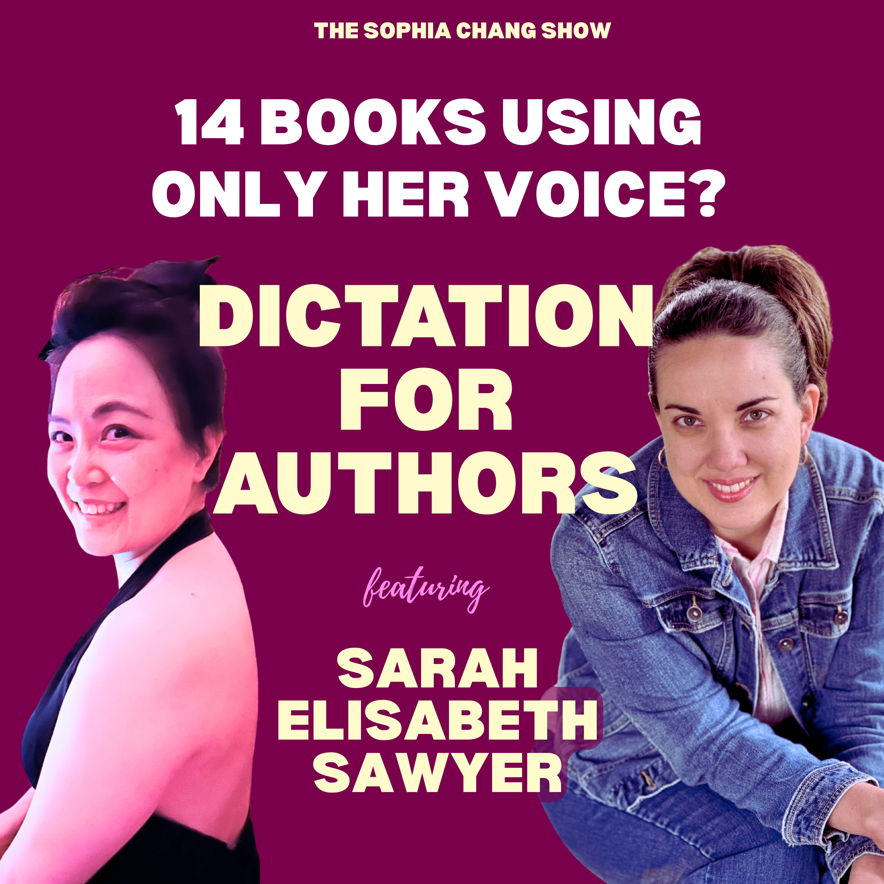 Ep 66: 14 Books Using Only Her Voice? I Took Dictation Bootcamp with Sarah Elisabeth Sawyer episode artwork