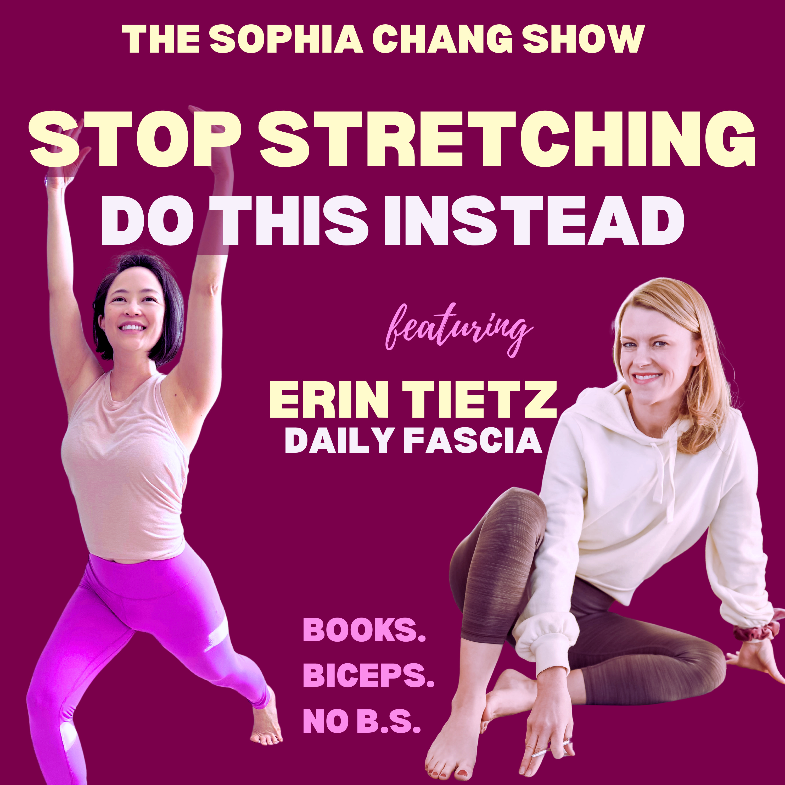 Ep 74: STOP Stretching. Do This Instead: Fascia Exercises for Writers in Pain w/ Erin Tietz episode artwork