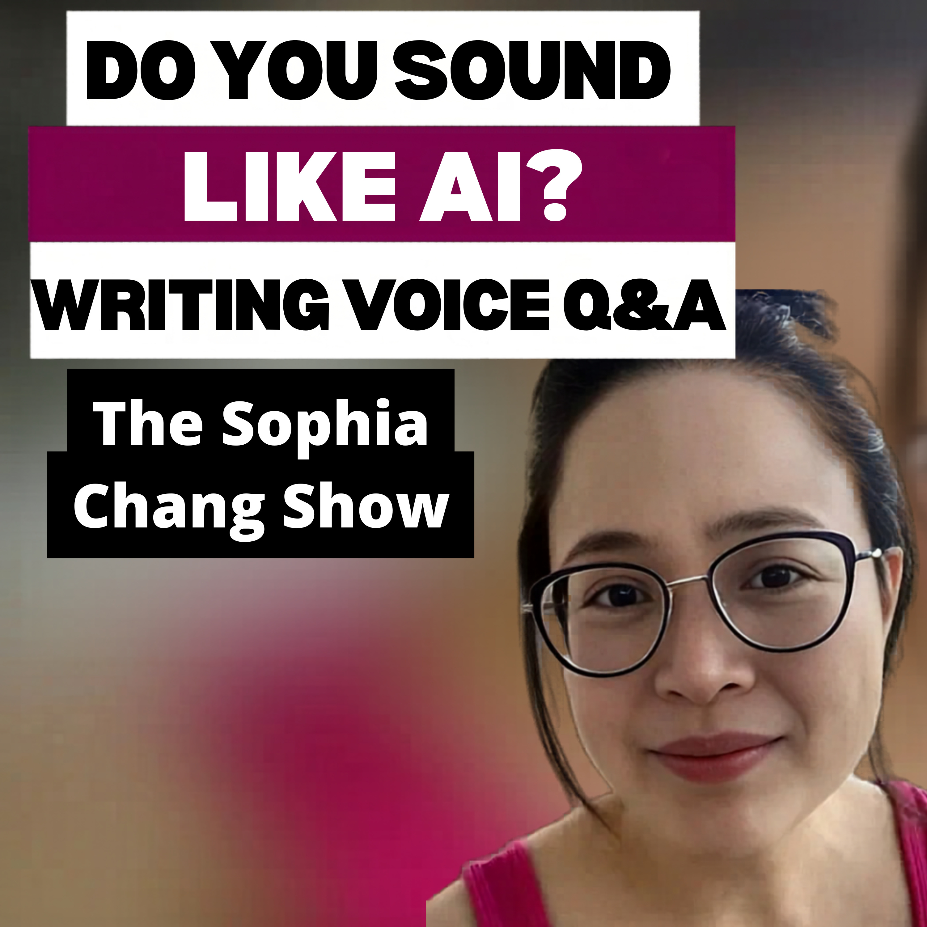 Ep 77: Do I Sound Like AI? Author Voice, Boring Writing & Pseudonyms episode artwork