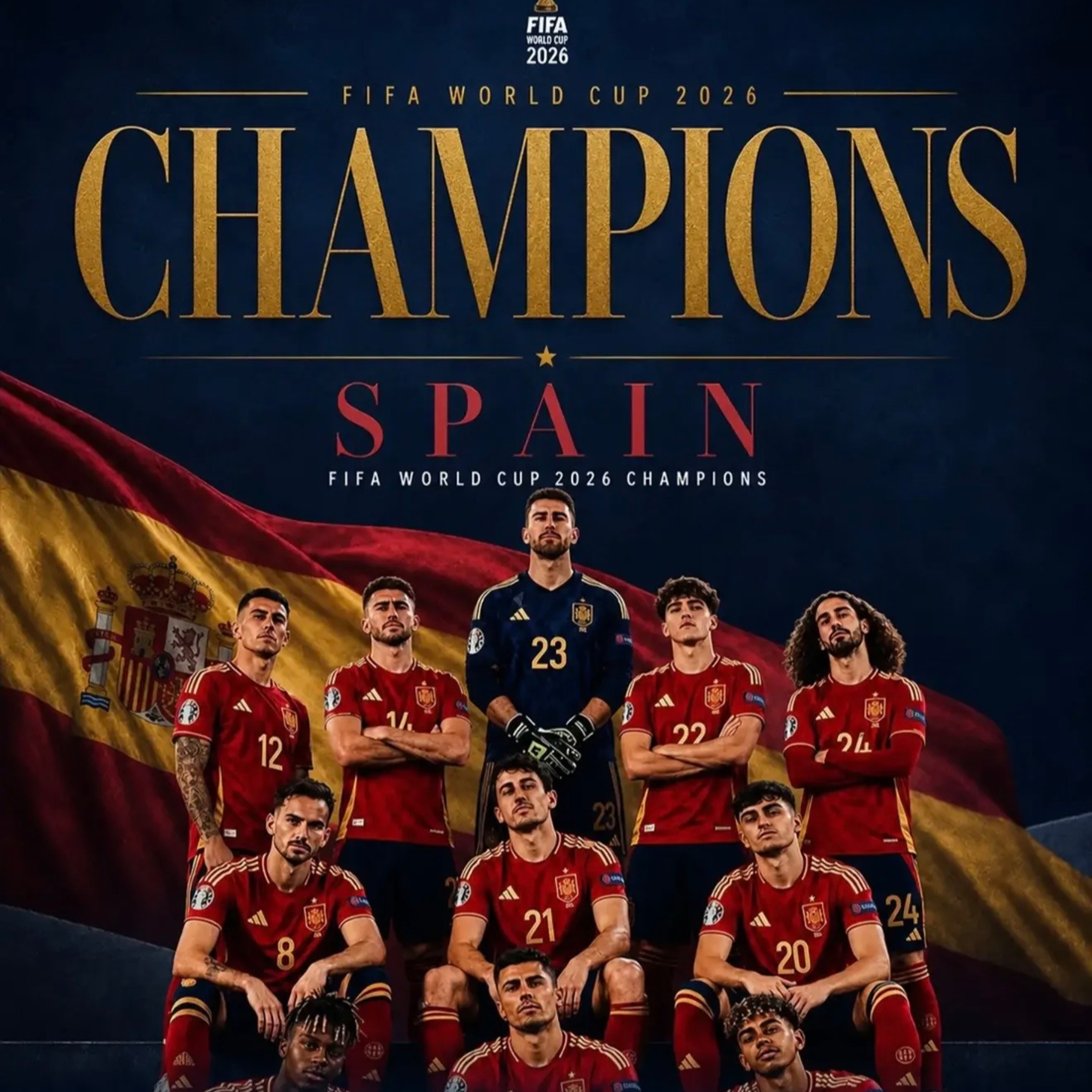 WORLD CUP 2026/ Celebration of the Spanish world Champion Team -Exclusive coverage  episode artwork