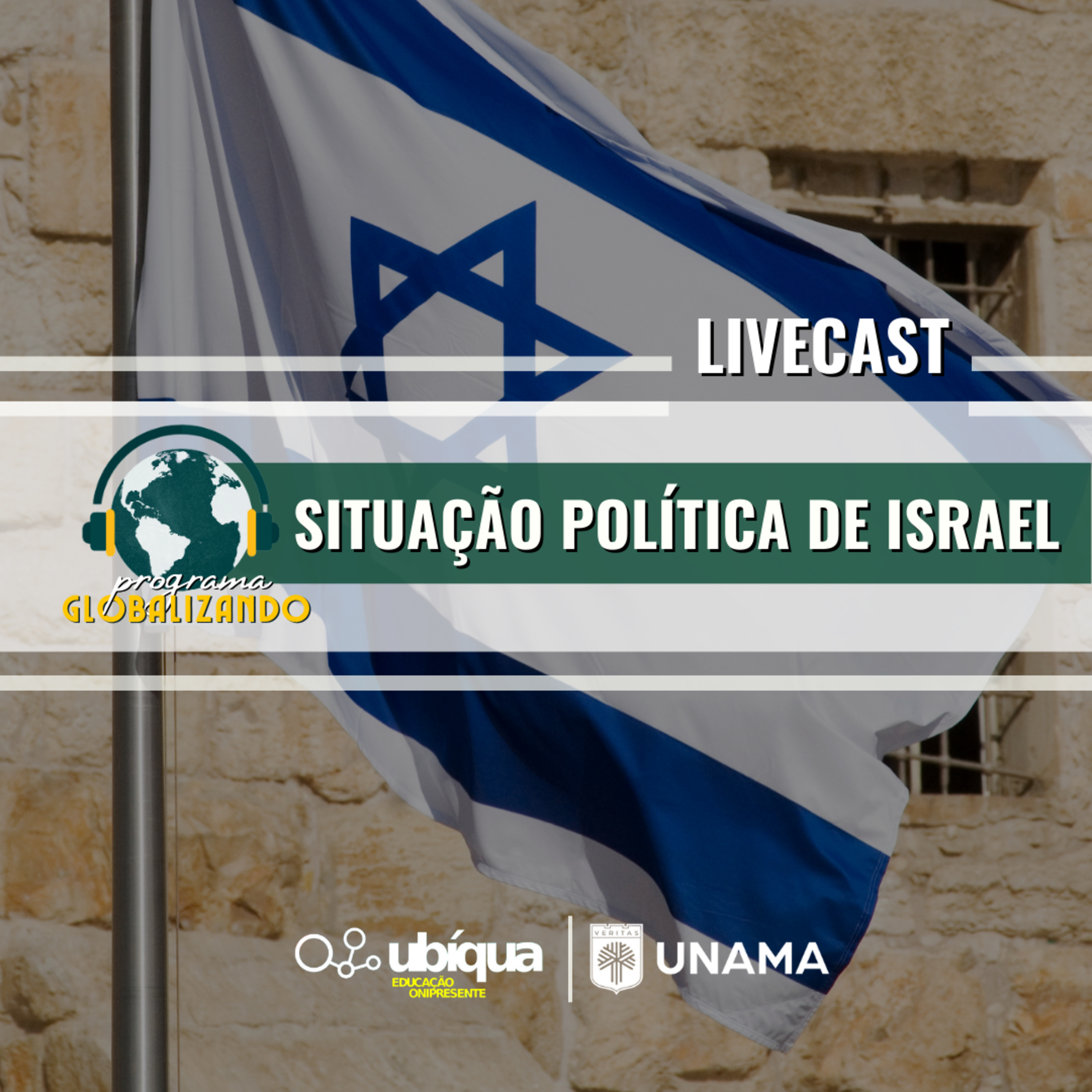 LIVECAST - "Situação Política em Israel". episode artwork