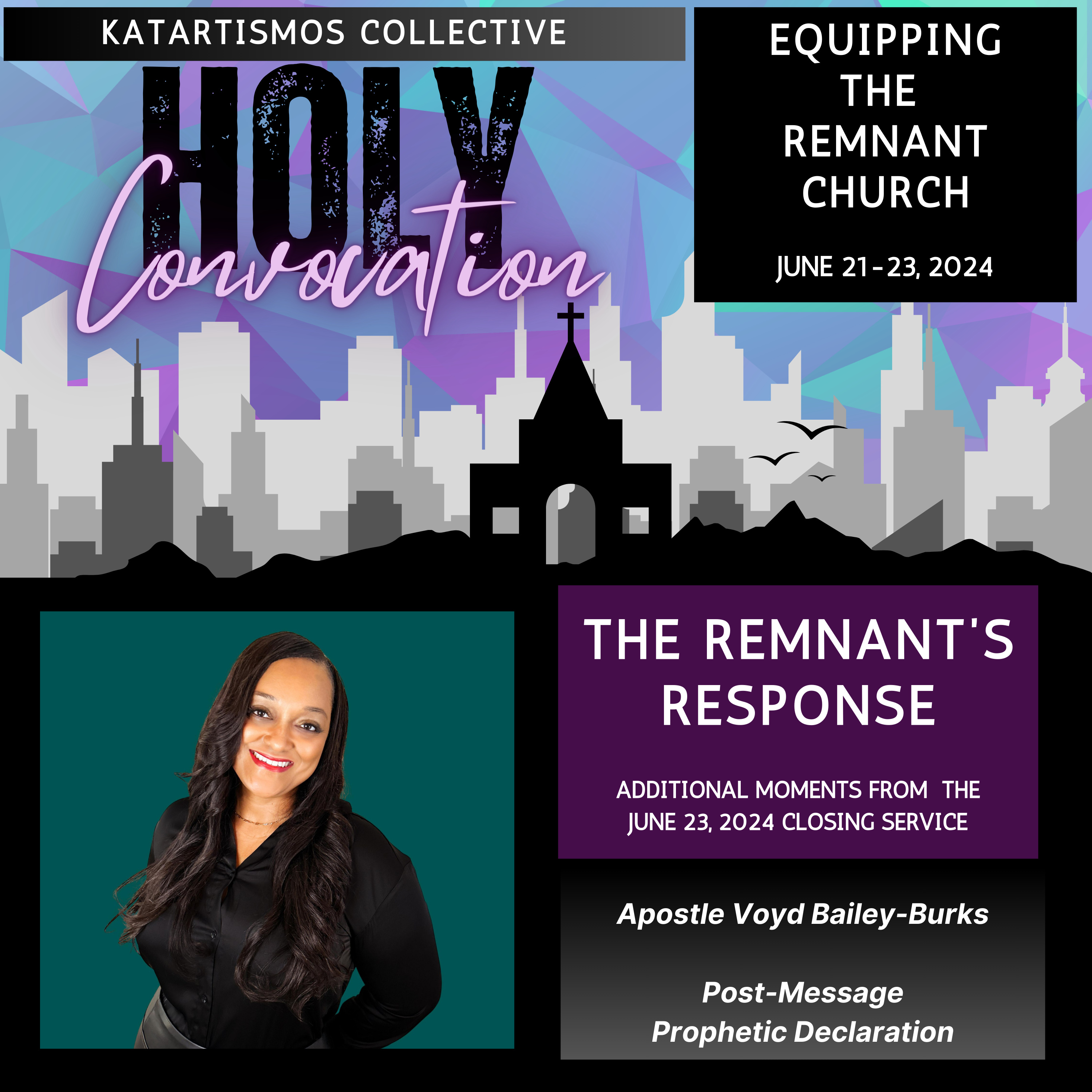 2024 Katartismos Collective Holy Convocation: 6-23-24 Post-Message Prophetic Declaration episode artwork