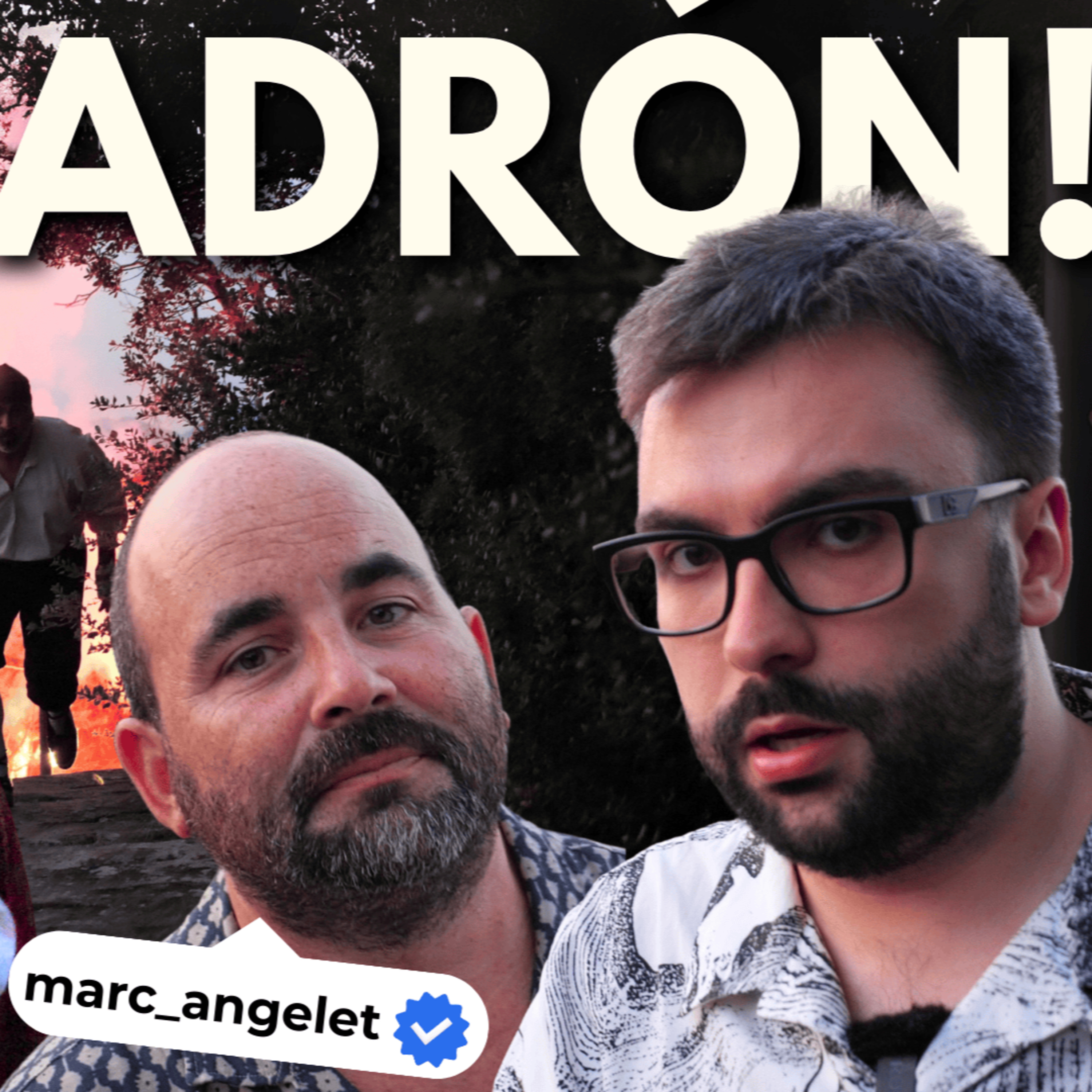 Persigo a un ladrón en el bosque con Marc Angelet