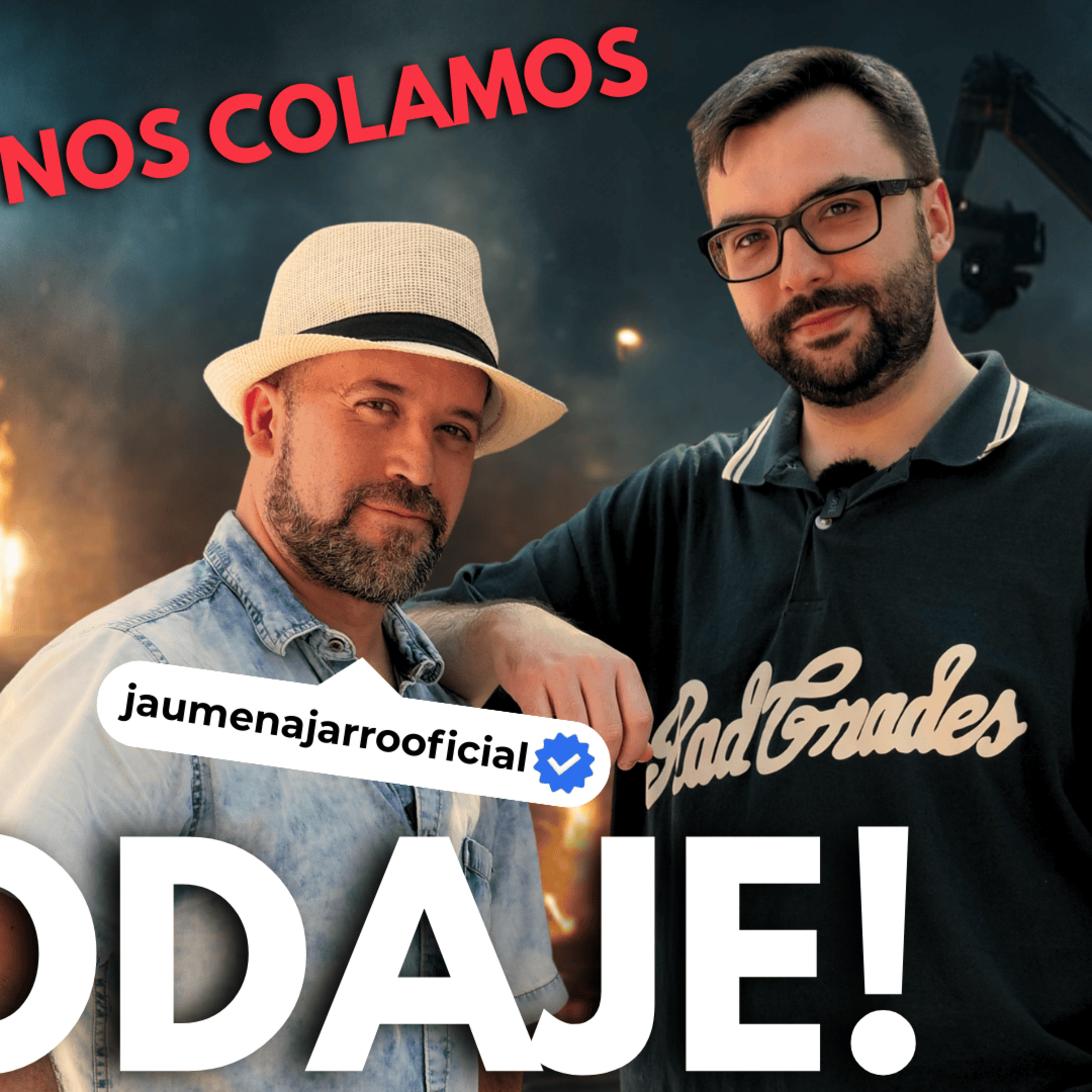 Me cuelo en un rodaje con Jaume Najarro Me cuelo en un rodaje con Jaume Najarro