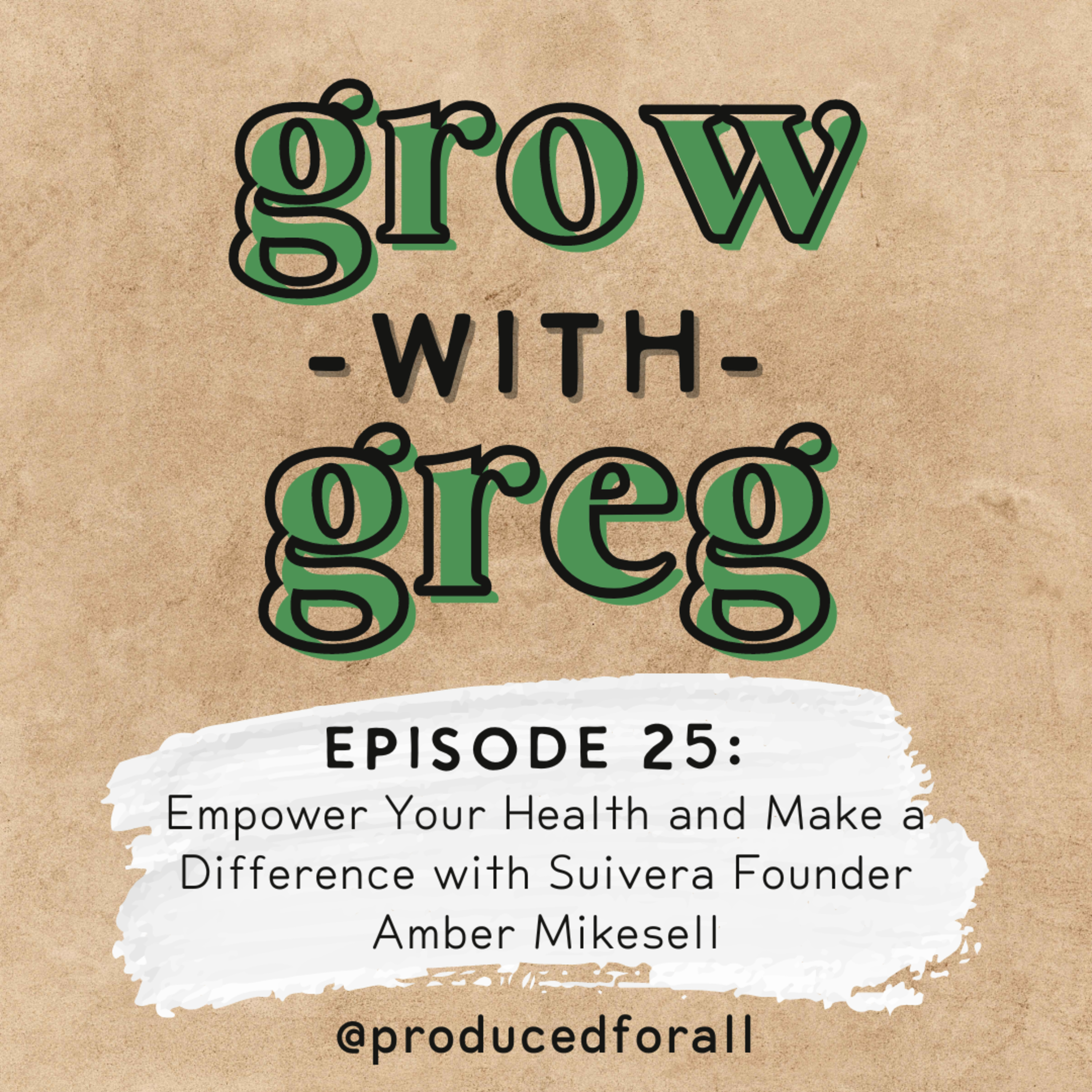 Episode 25: Empower Your Health and Make a Difference with Suivera Founder Amber Mikesell