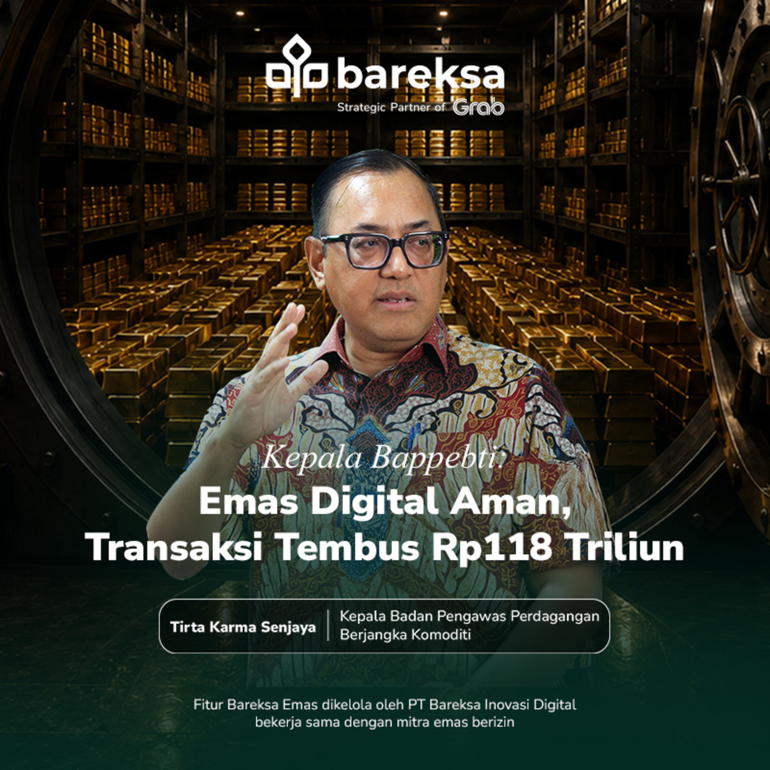 Masih Ragu Investasi Emas Digital? Kepala Bappebti Ungkap Jaminan Keamanannya episode artwork
