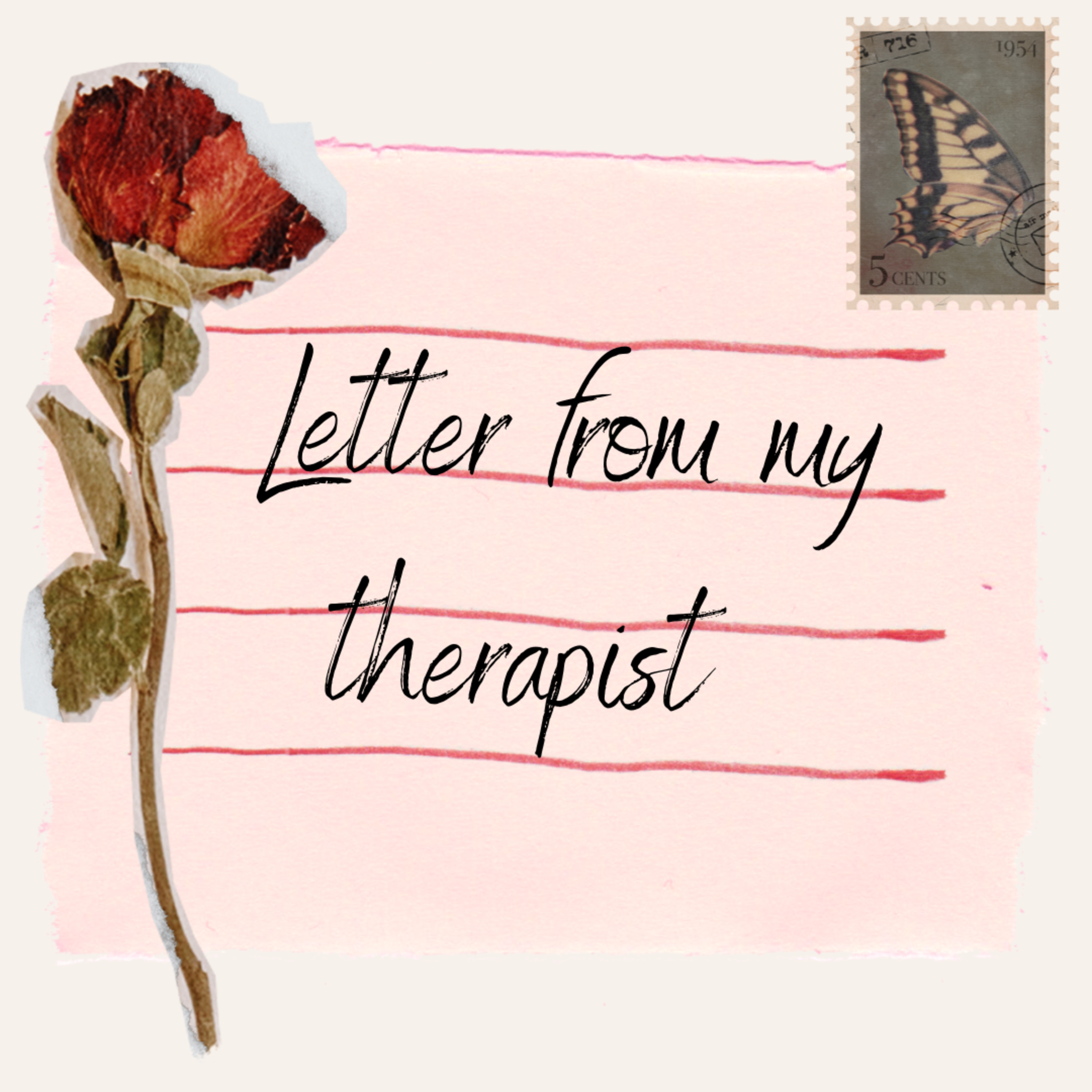 Letter from my therapist episode artwork