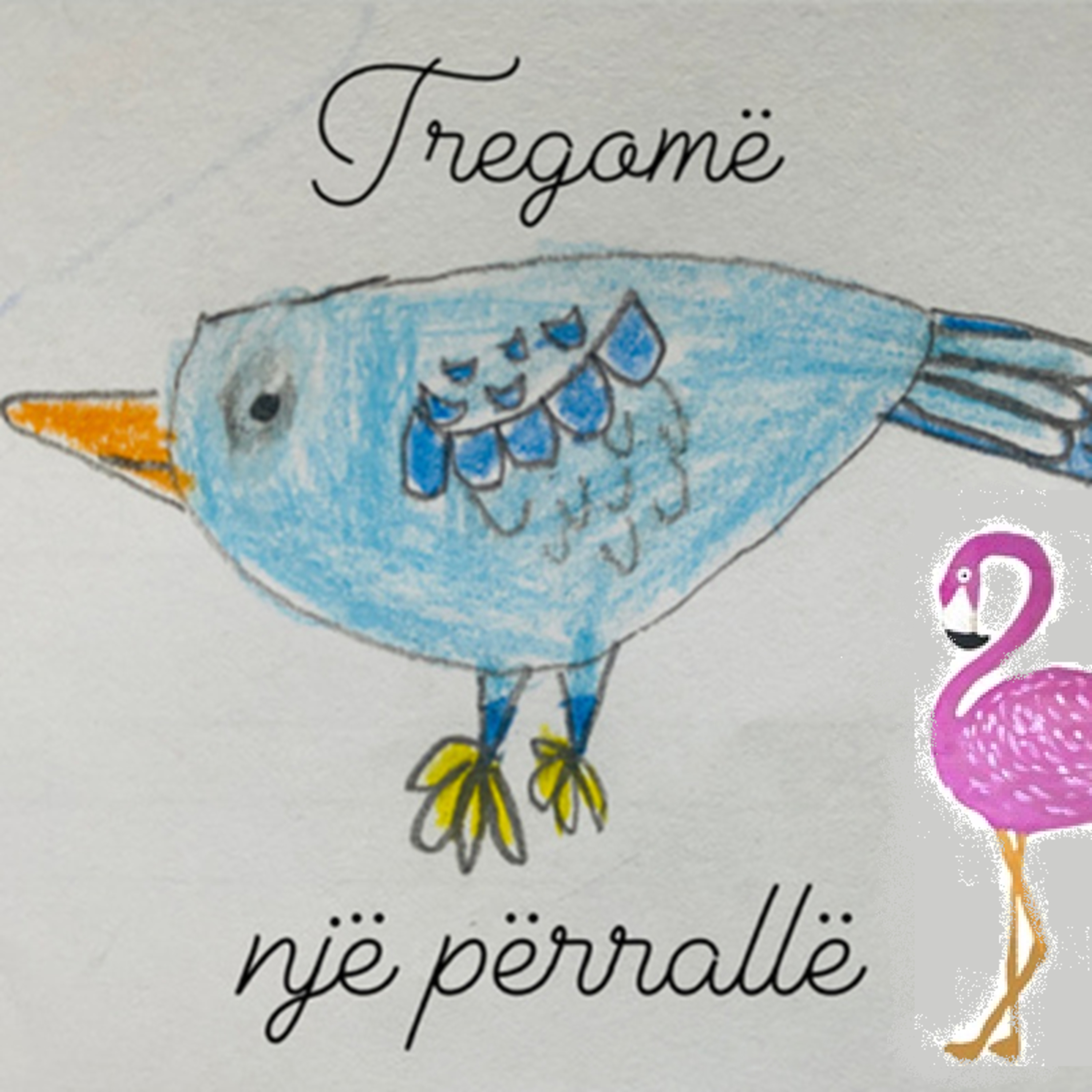 "Flamingoja Roza dhe zemra e Nartës" nga Andia Puka